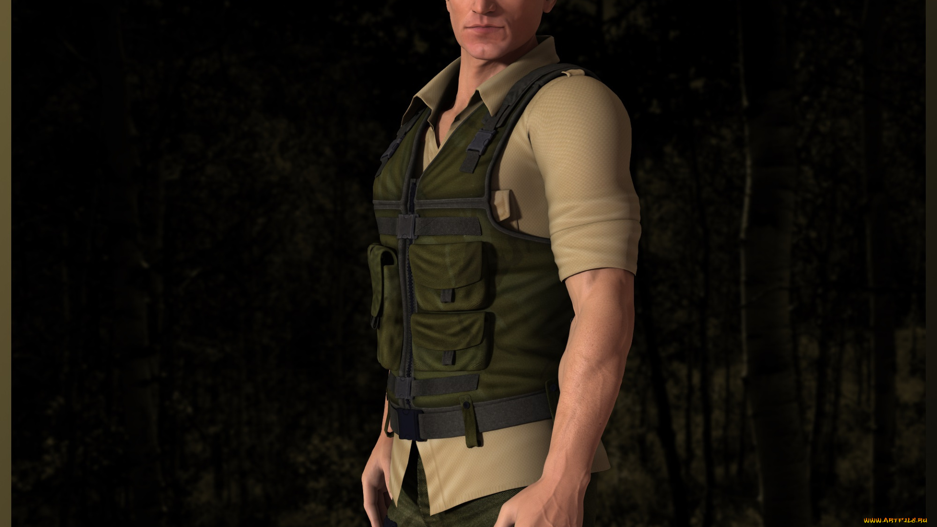 3д, графика, people, , люди, мужчина, взгляд