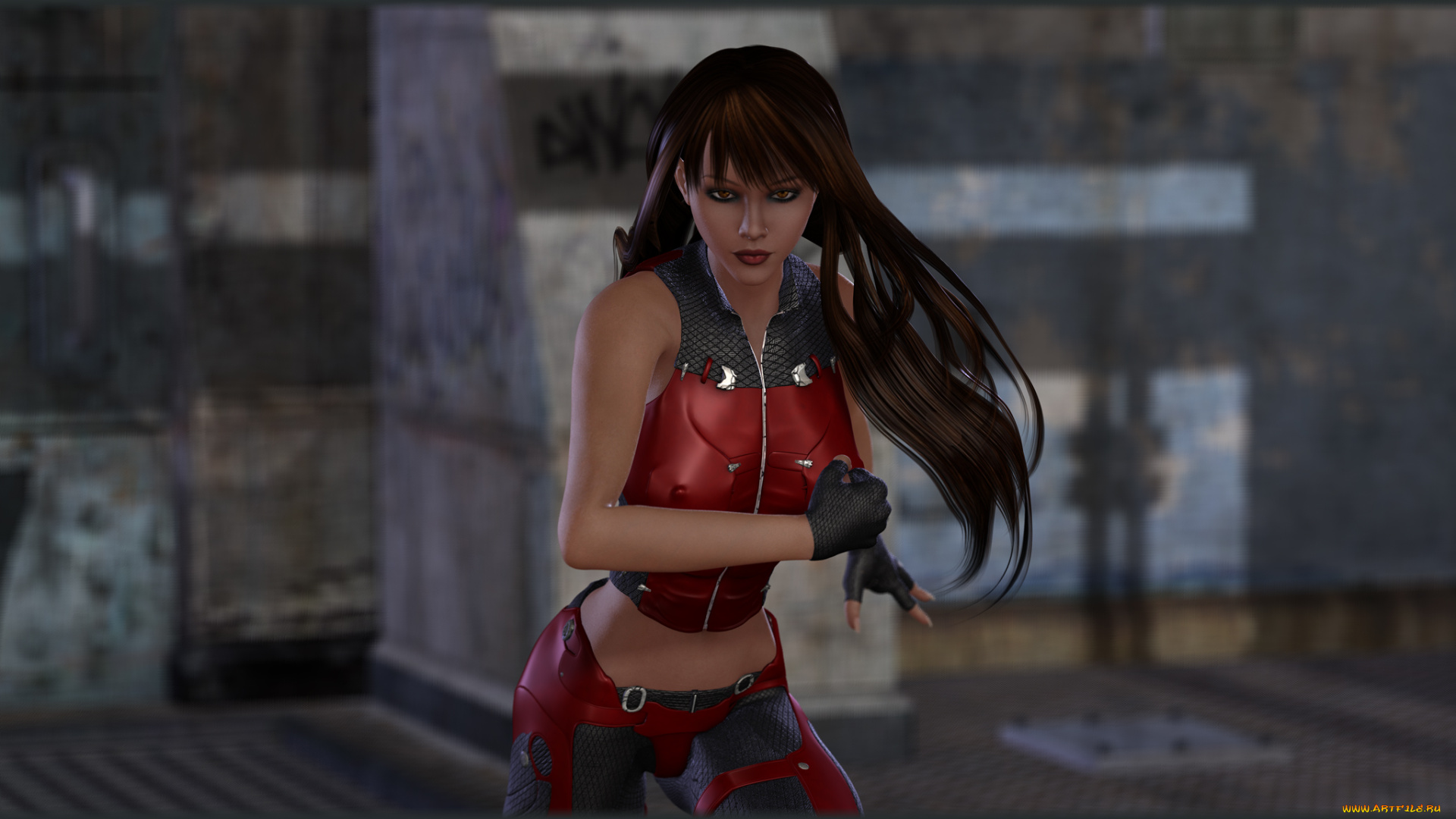 3д, графика, people, , люди, взгляд, девушка