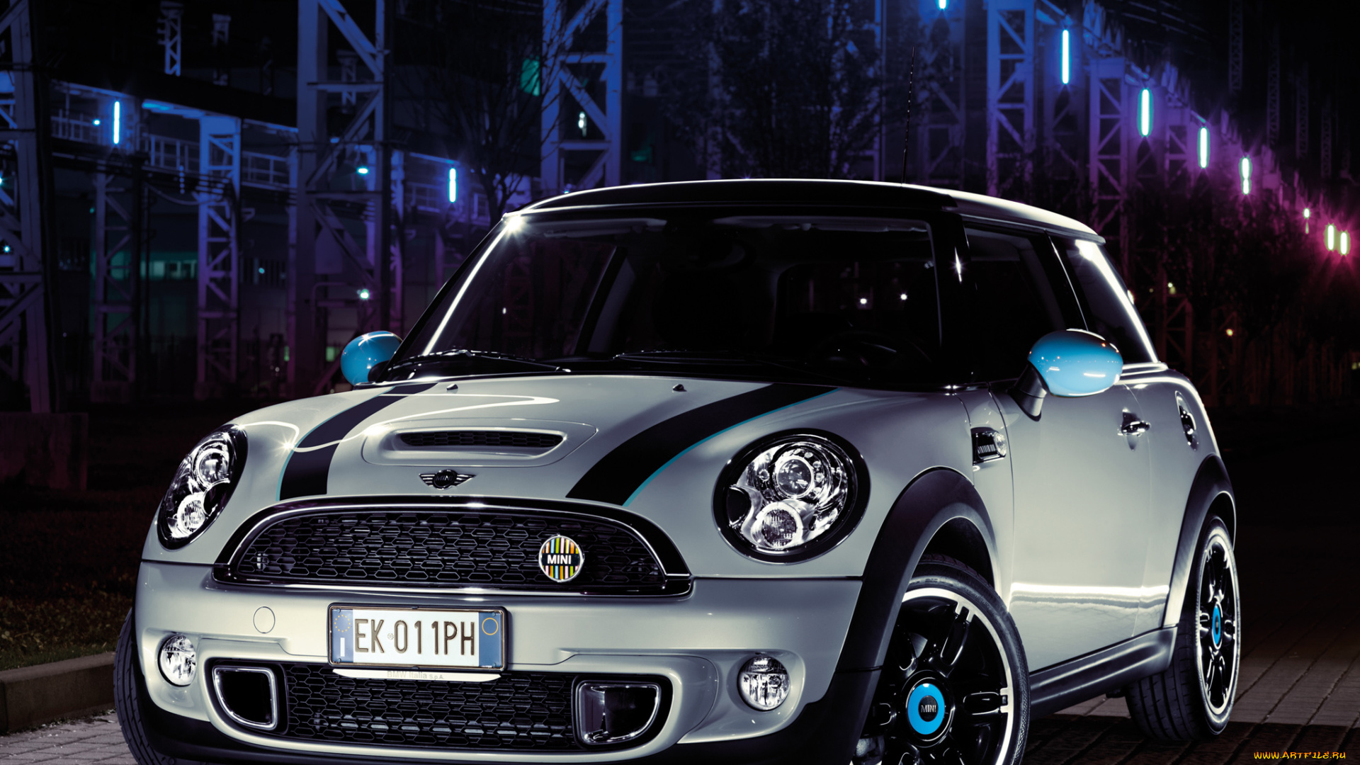 автомобили, mini, cooper, ray, line, r56, 2012