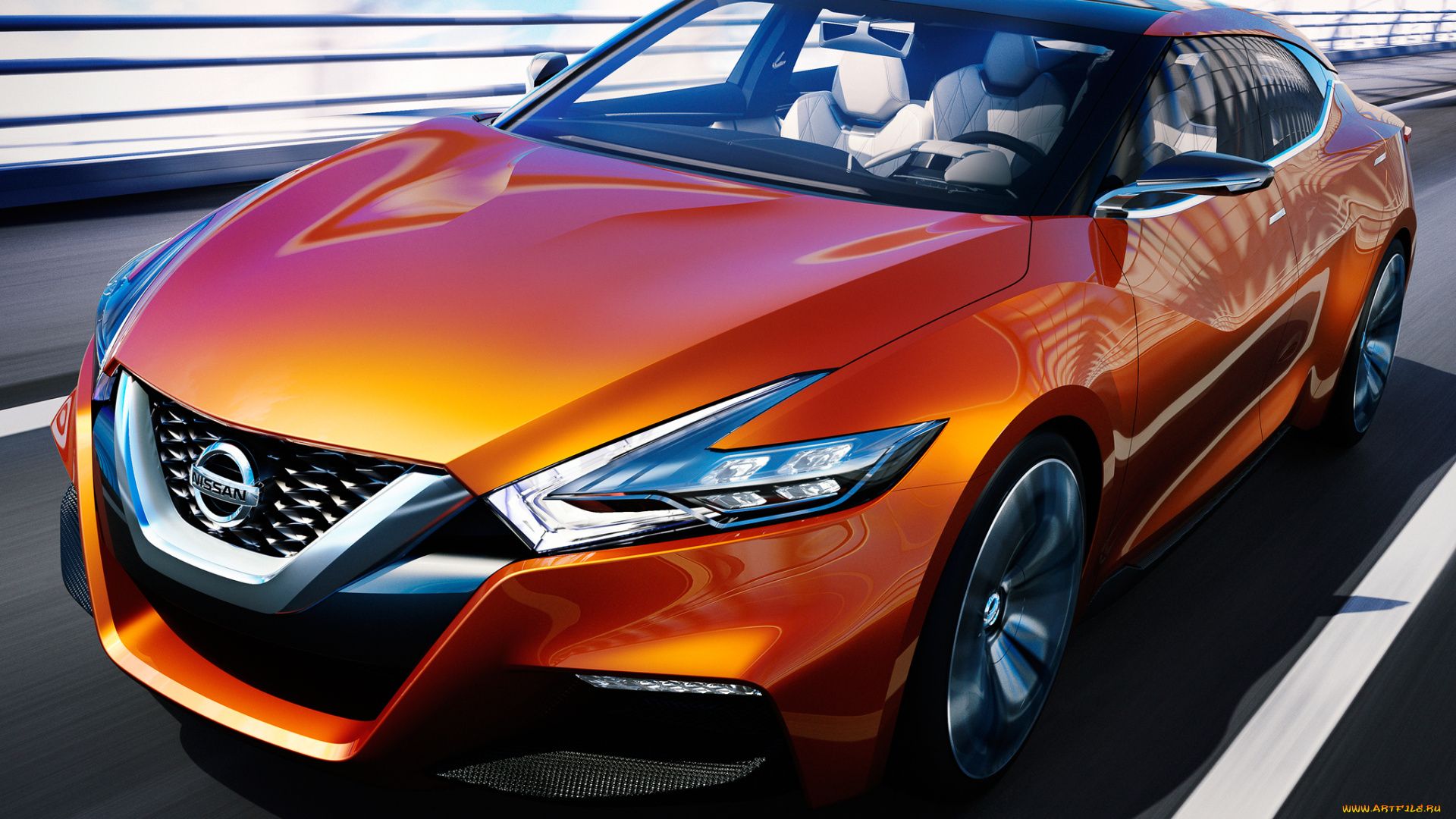 автомобили, nissan, datsun, sport, concept, 2014, sedan