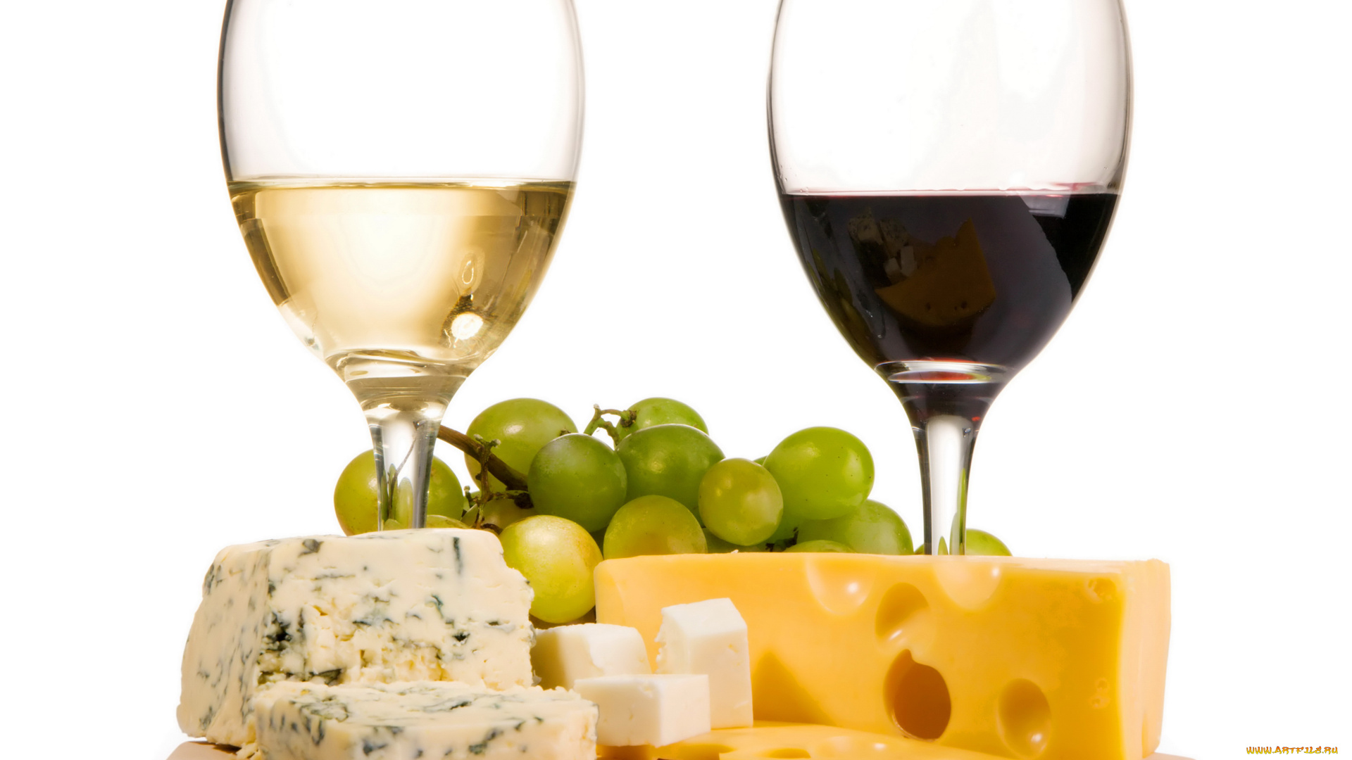 еда, разное, вино, бокалы, сыры