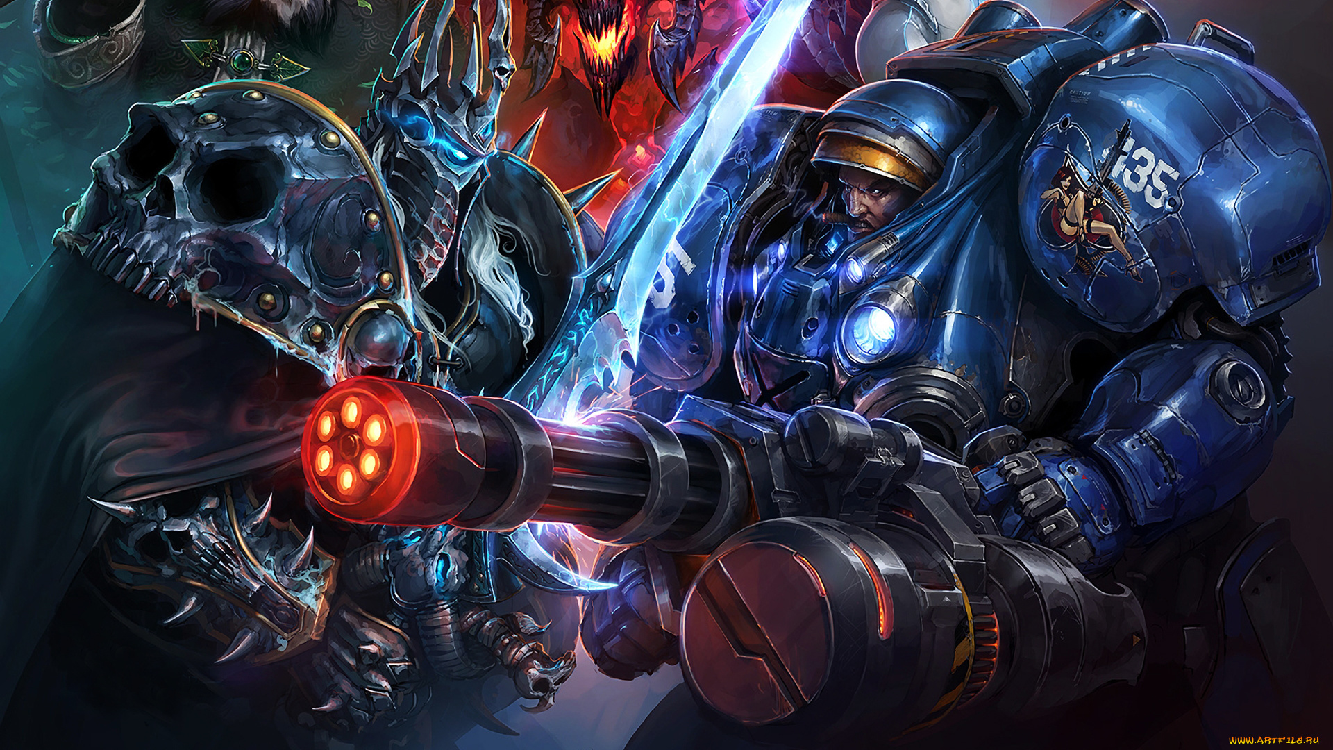 heroes, of, the, storm, видео, игры, -, heroes, of, the, storm, герои, оружие