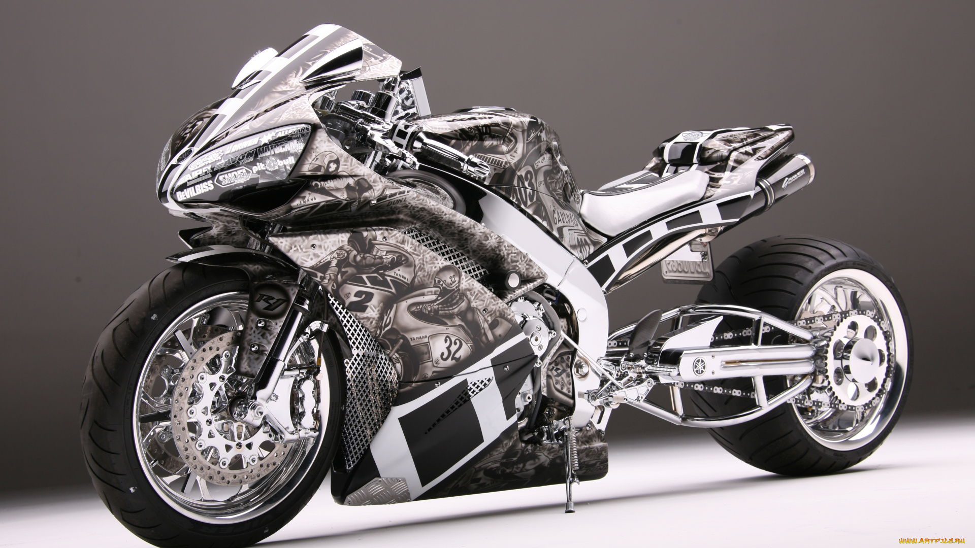 мотоциклы, customs, custom, bike