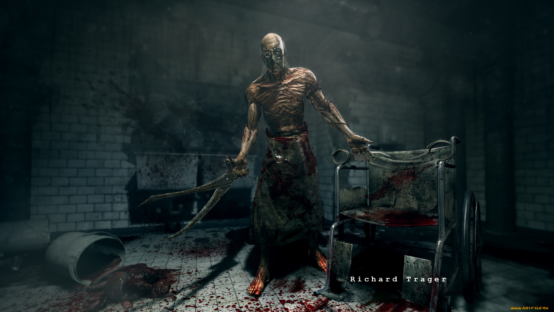 outlast, видео, игры, -, outlast, персонаж, ужасы, игра, horror, survival