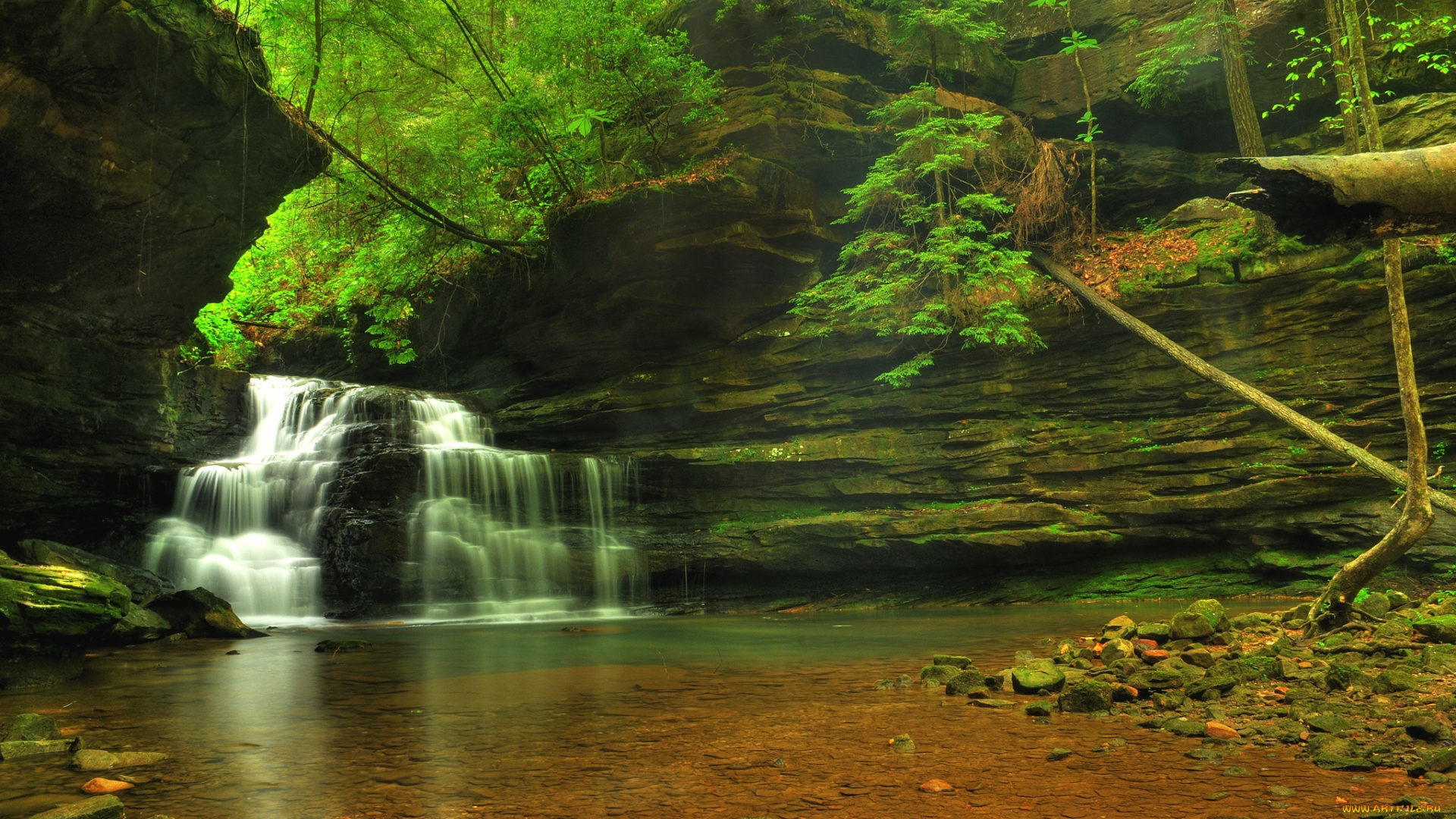 природа, водопады, вода