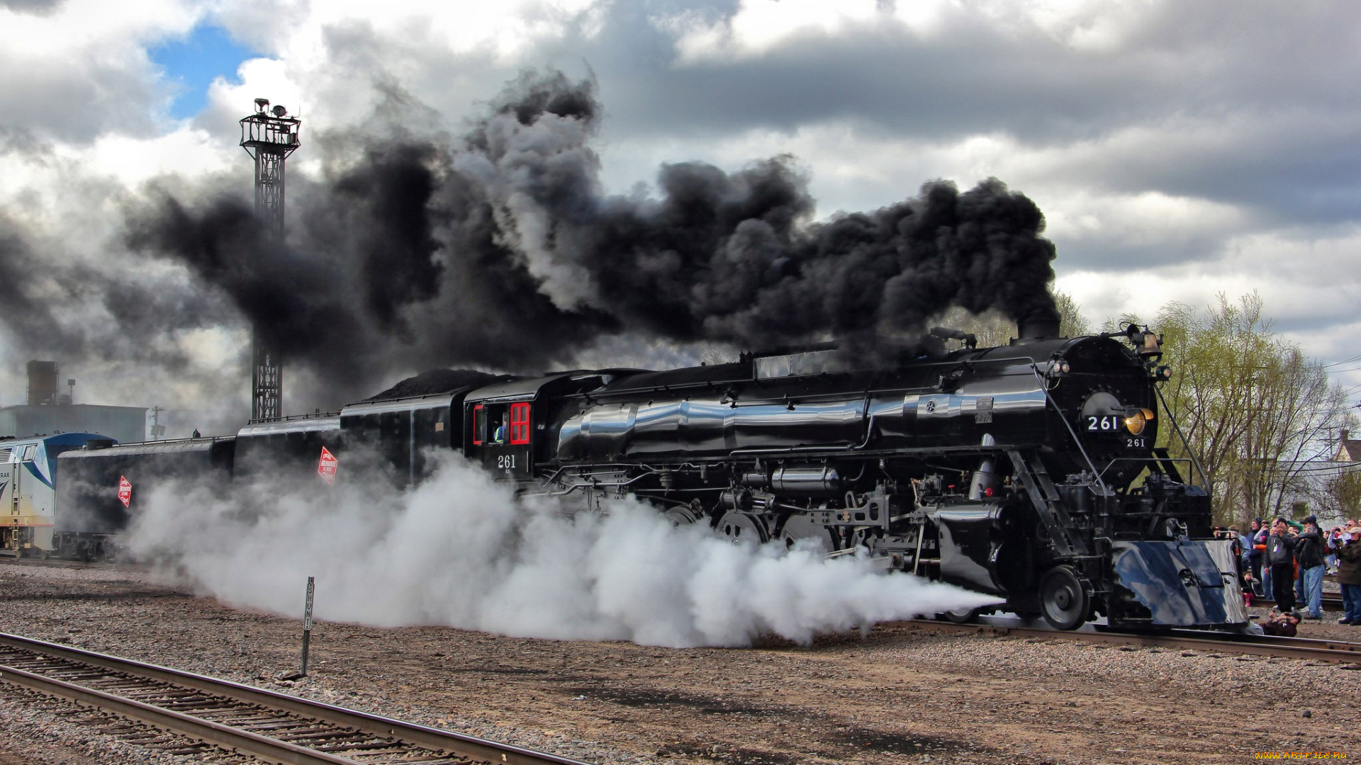 техника, паровозы, рельсы, дорога, состав, паровоз, железная