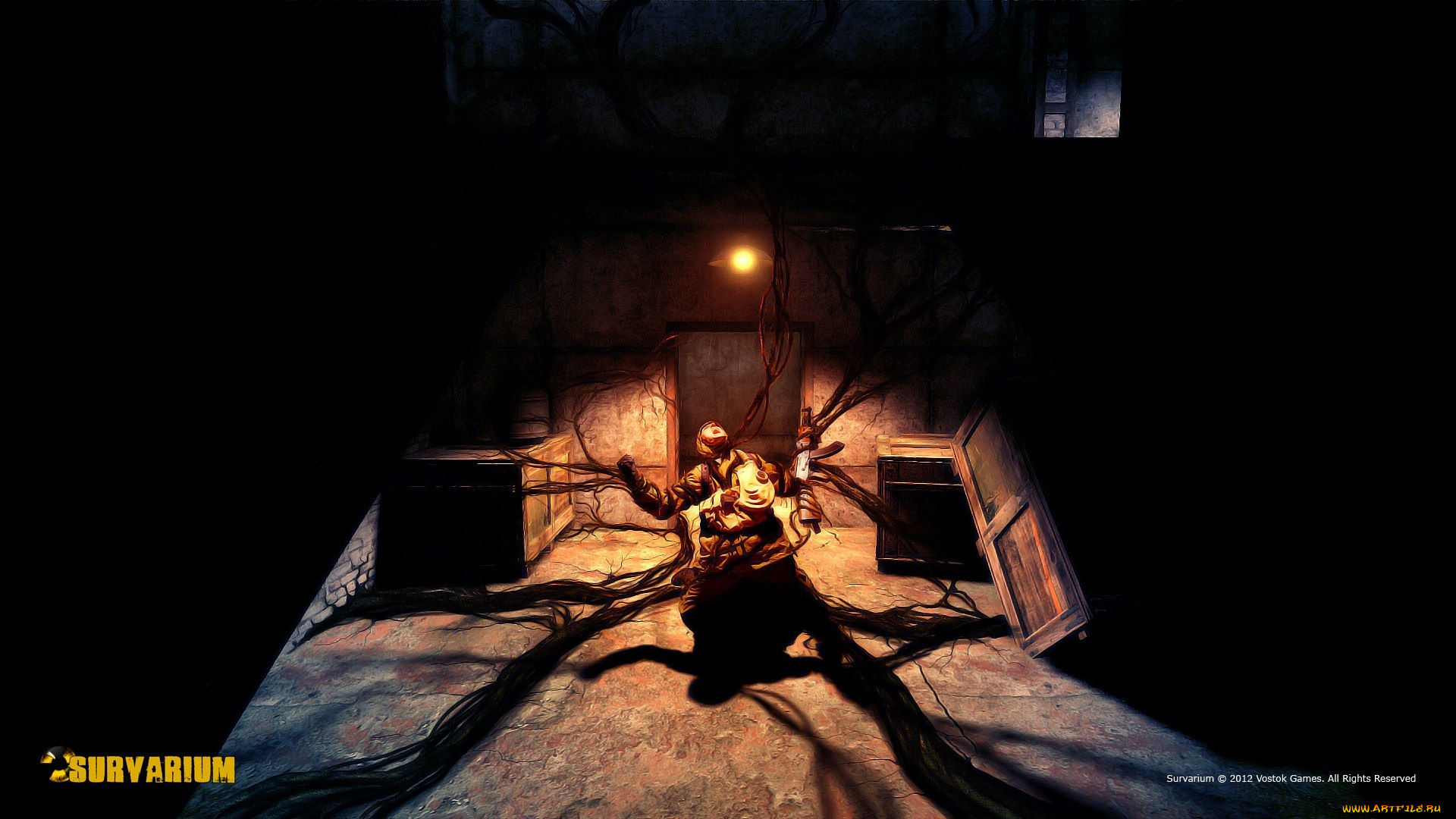 видео, игры, survarium, игра, шутер, онлайн, комната, боец