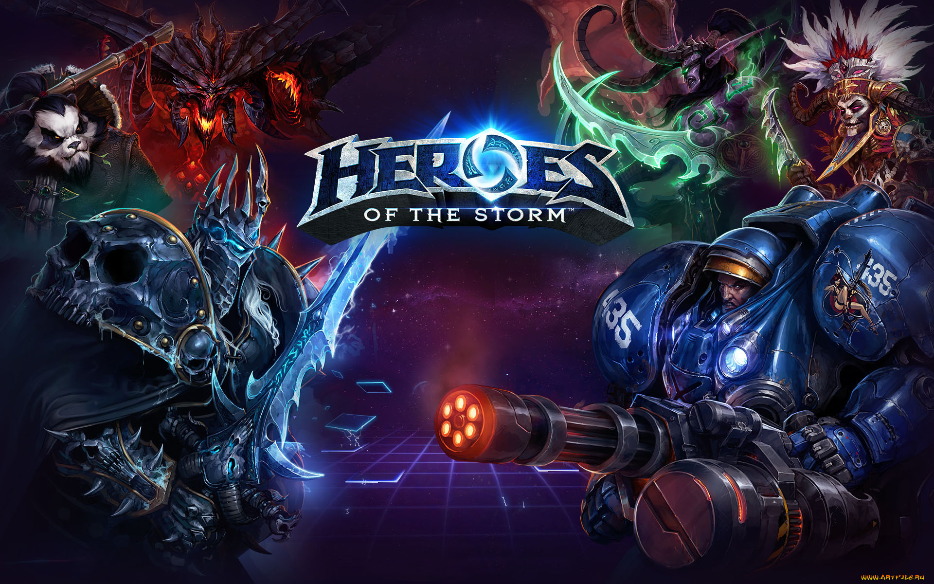 heroes, of, the, storm, видео, игры, -, heroes, of, the, storm, герои, оружие