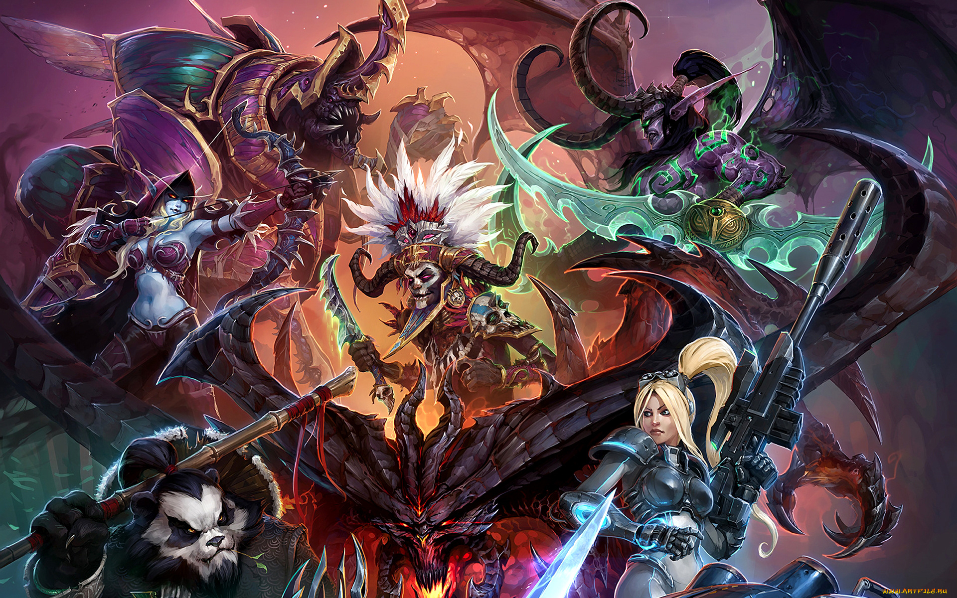 heroes, of, the, storm, видео, игры, -, heroes, of, the, storm, оружие, герои