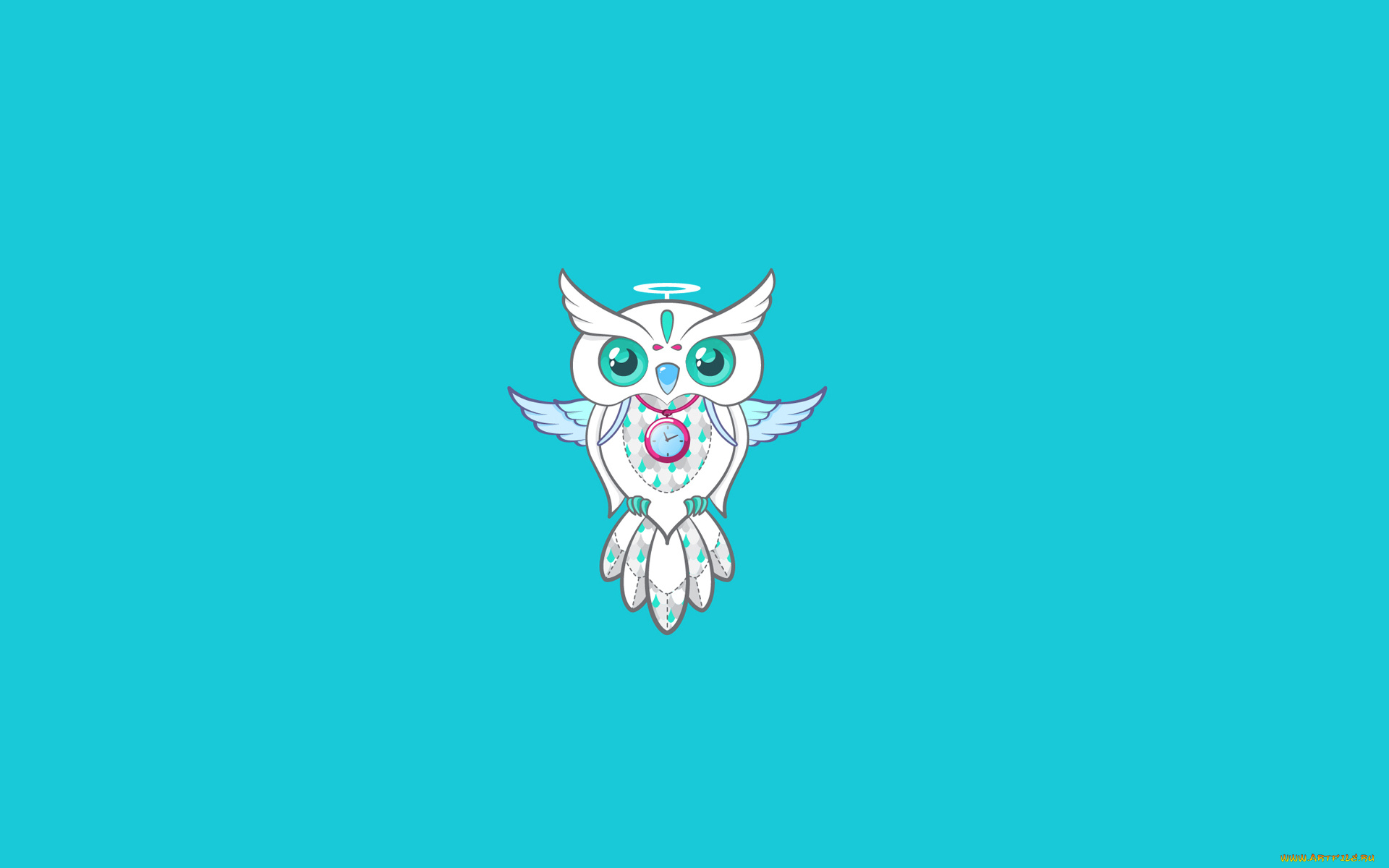 сова, рисованные, минимализм, owl