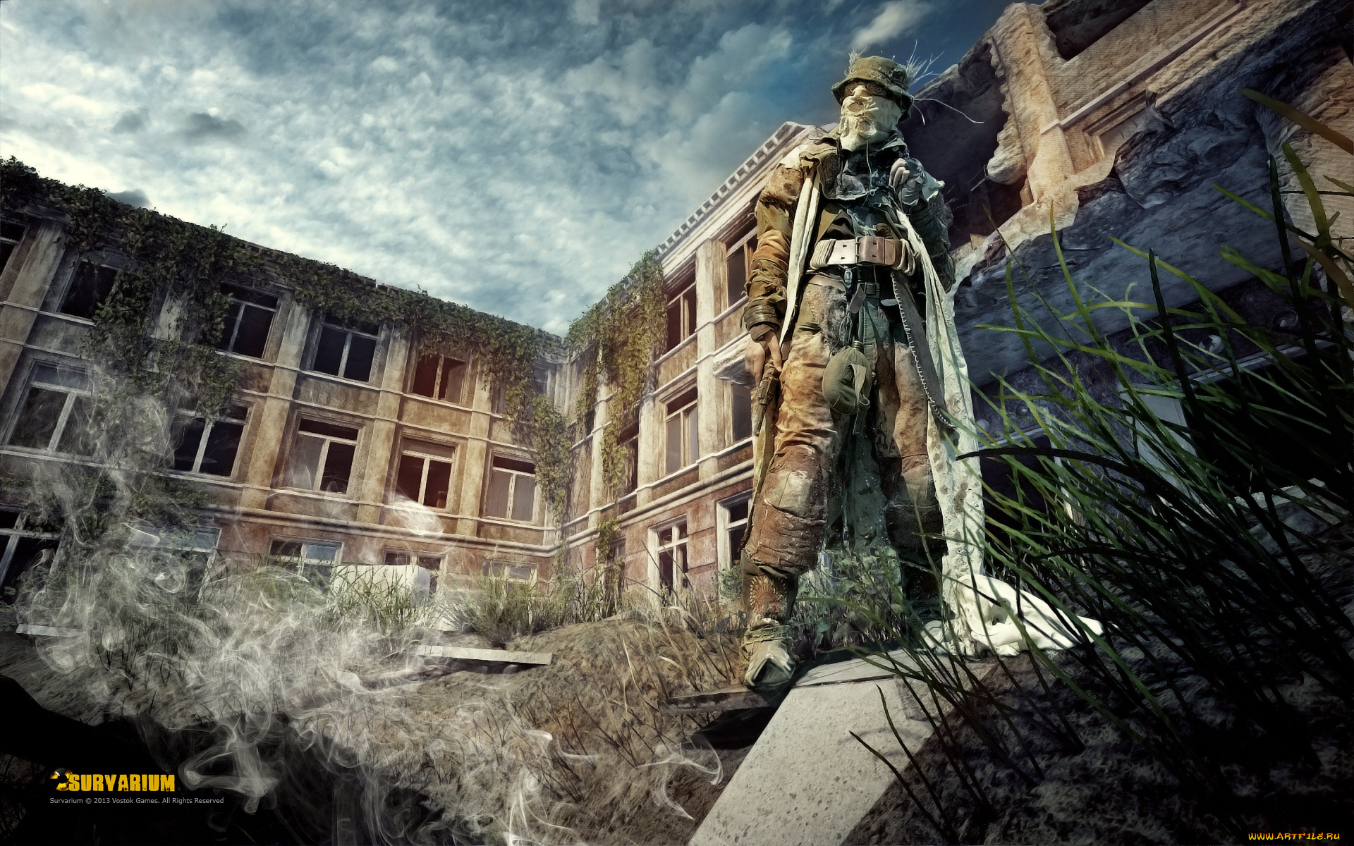 видео, игры, survarium, разрушения, боец, игра, шутер, онлайн