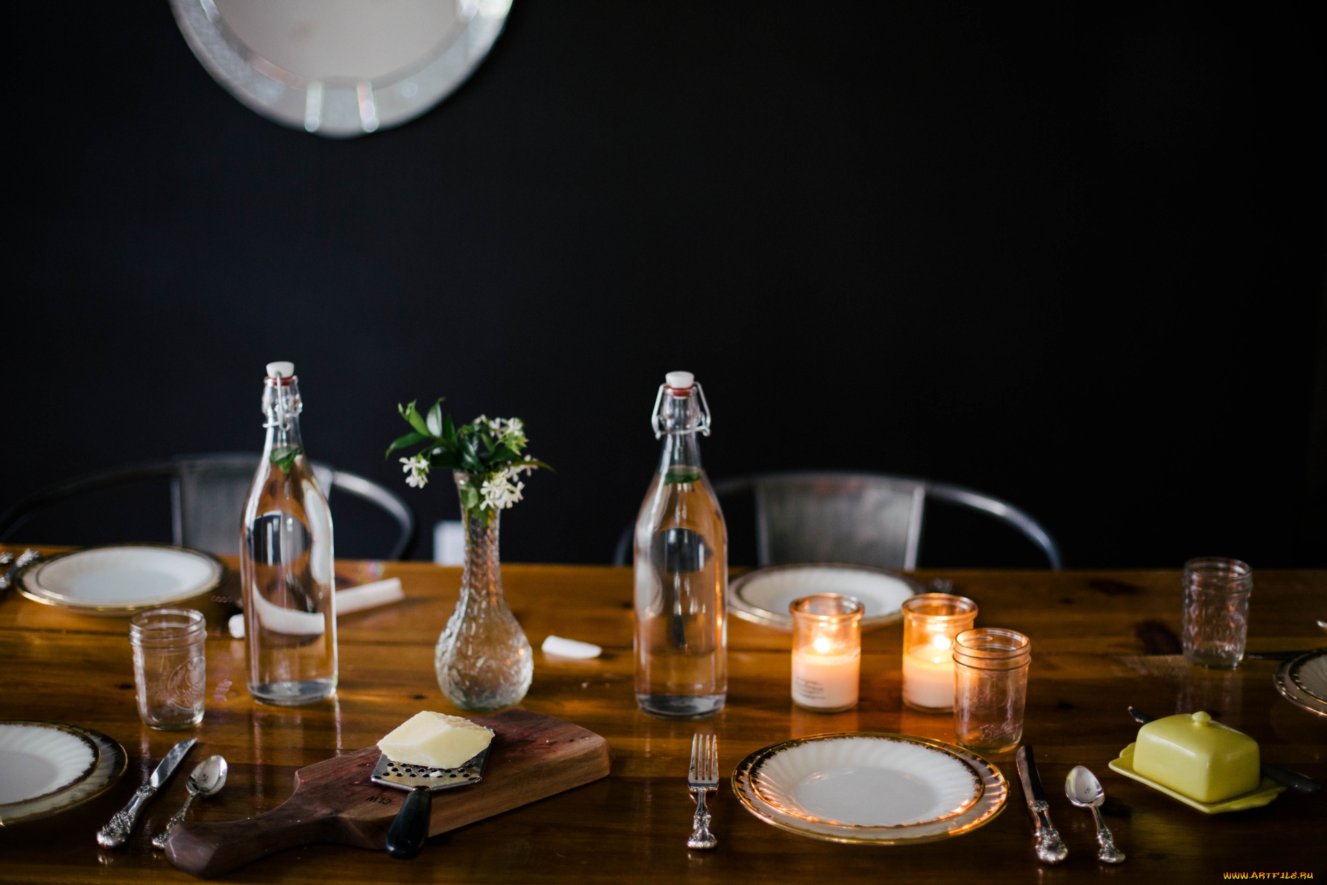 еда, сервировка, стол