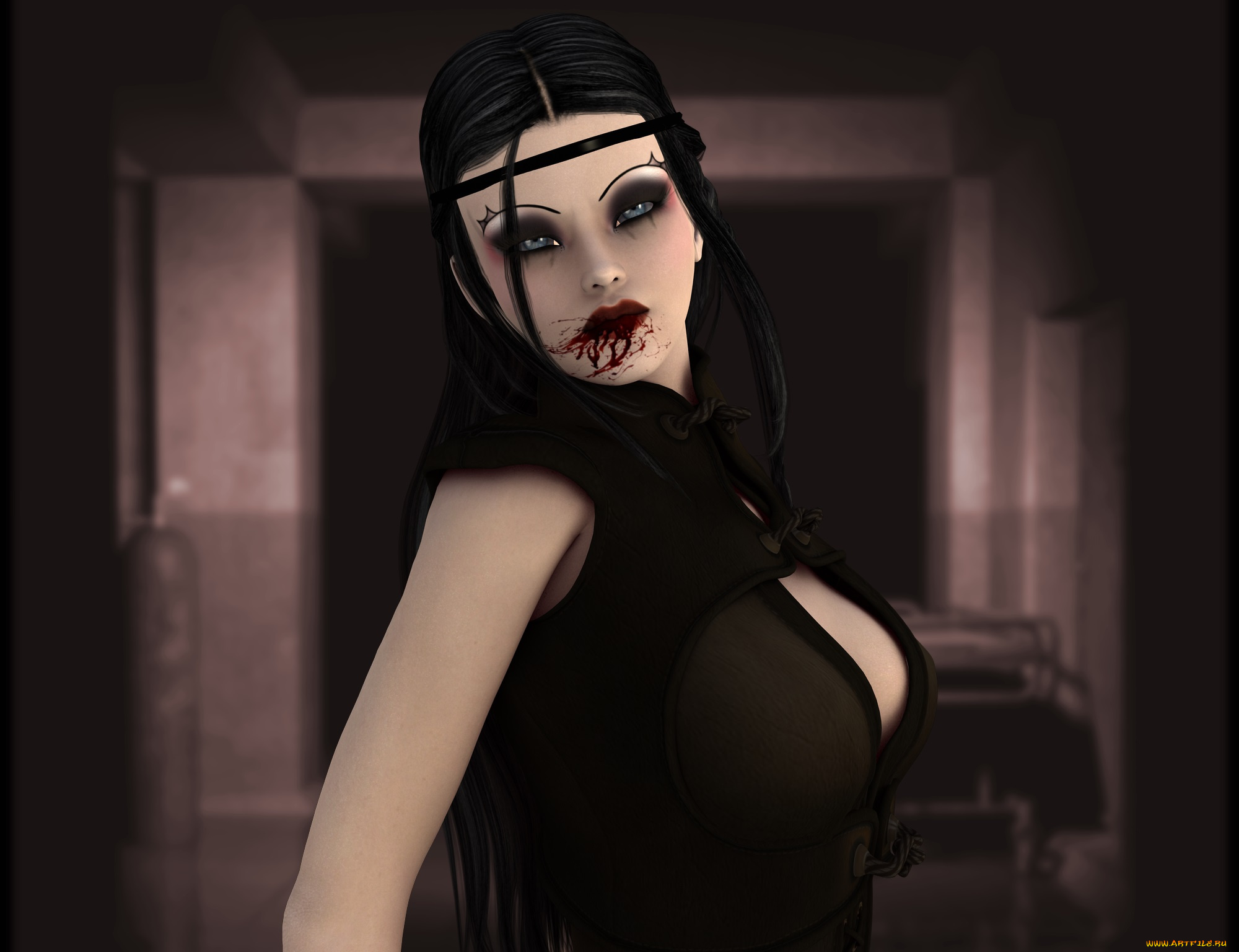 3д, графика, creatures, , существа, вампир