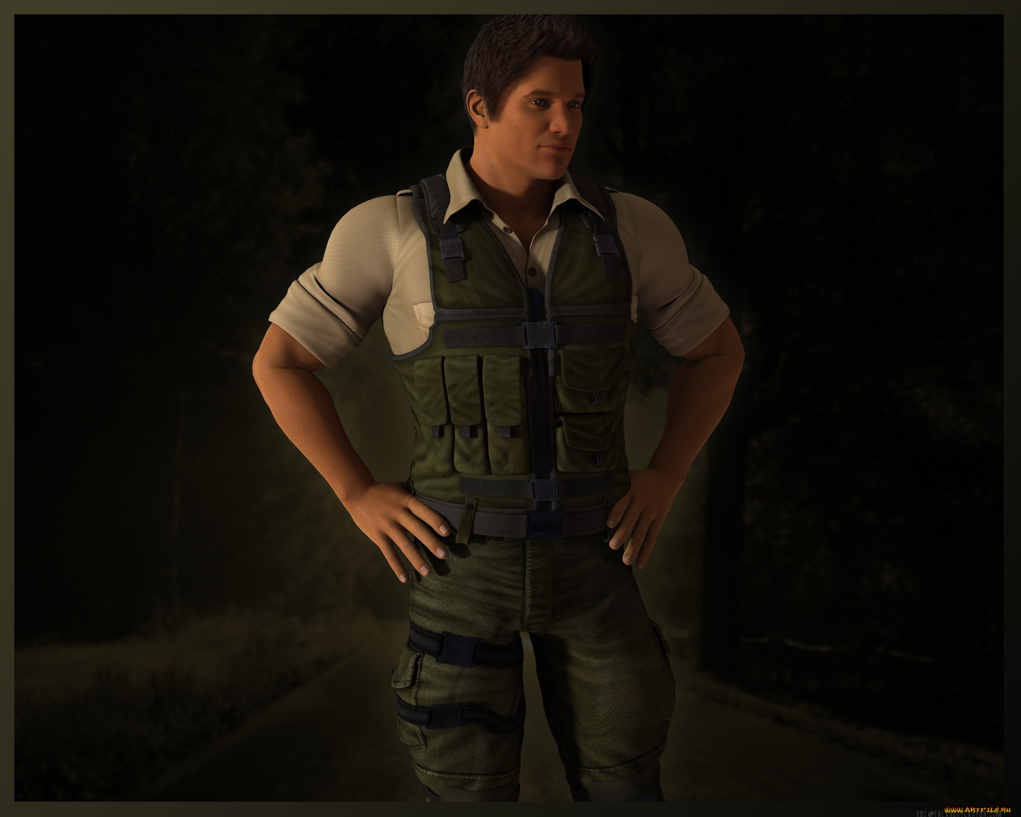 3д, графика, people, , люди, мужчина, взгляд