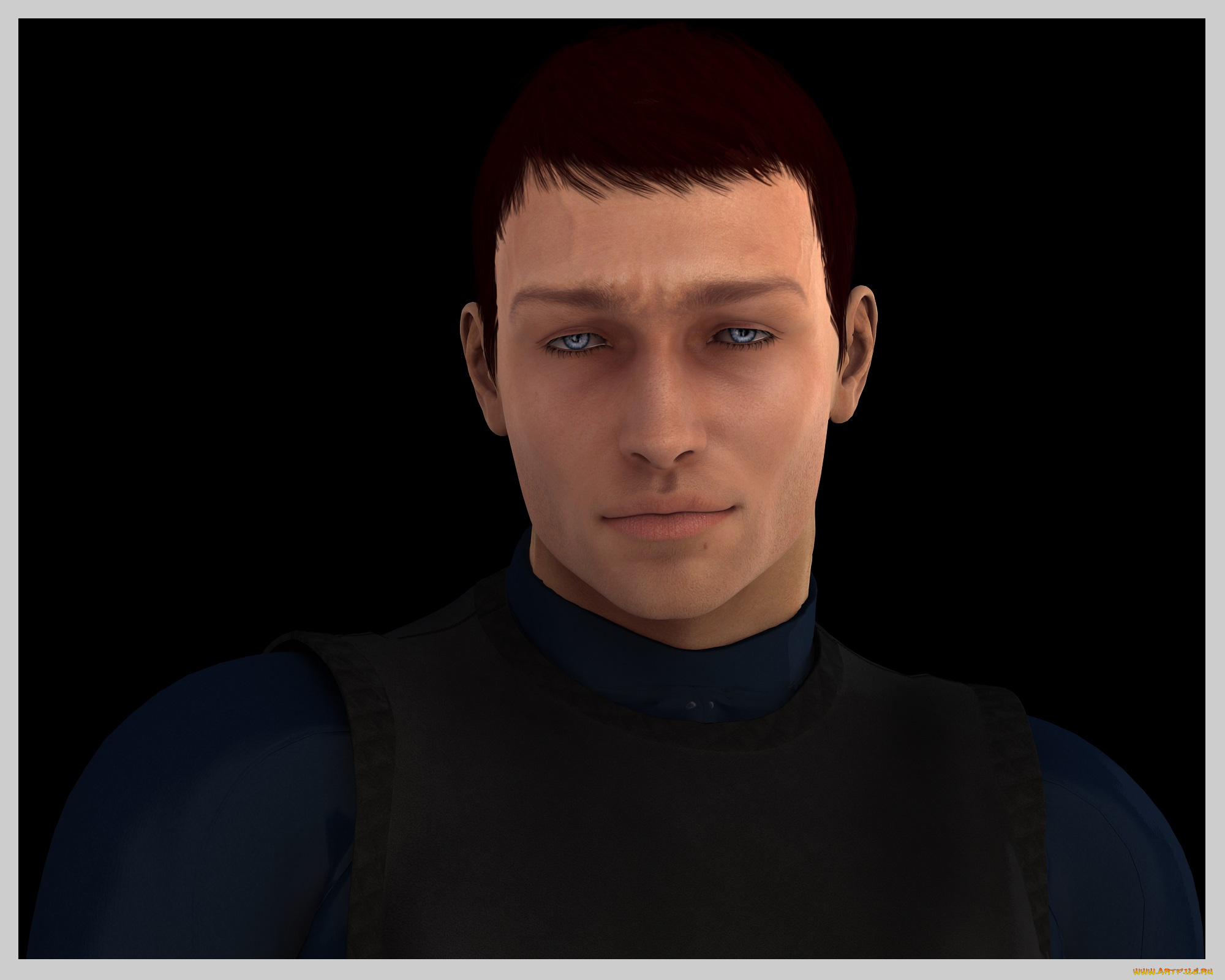 3д, графика, portraits, , портрет, мужчина, лицо