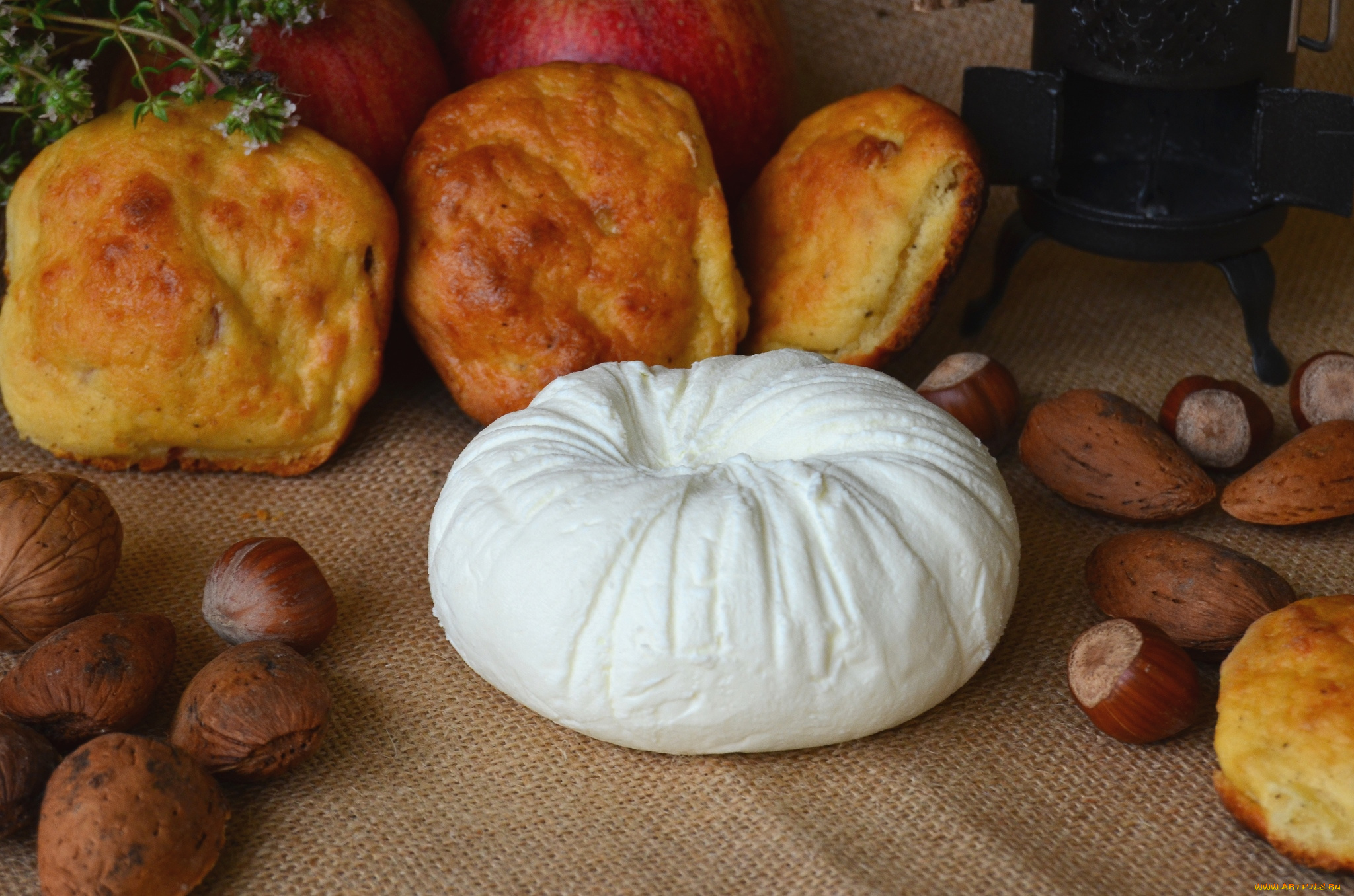 еда, разное, орехи, сыр