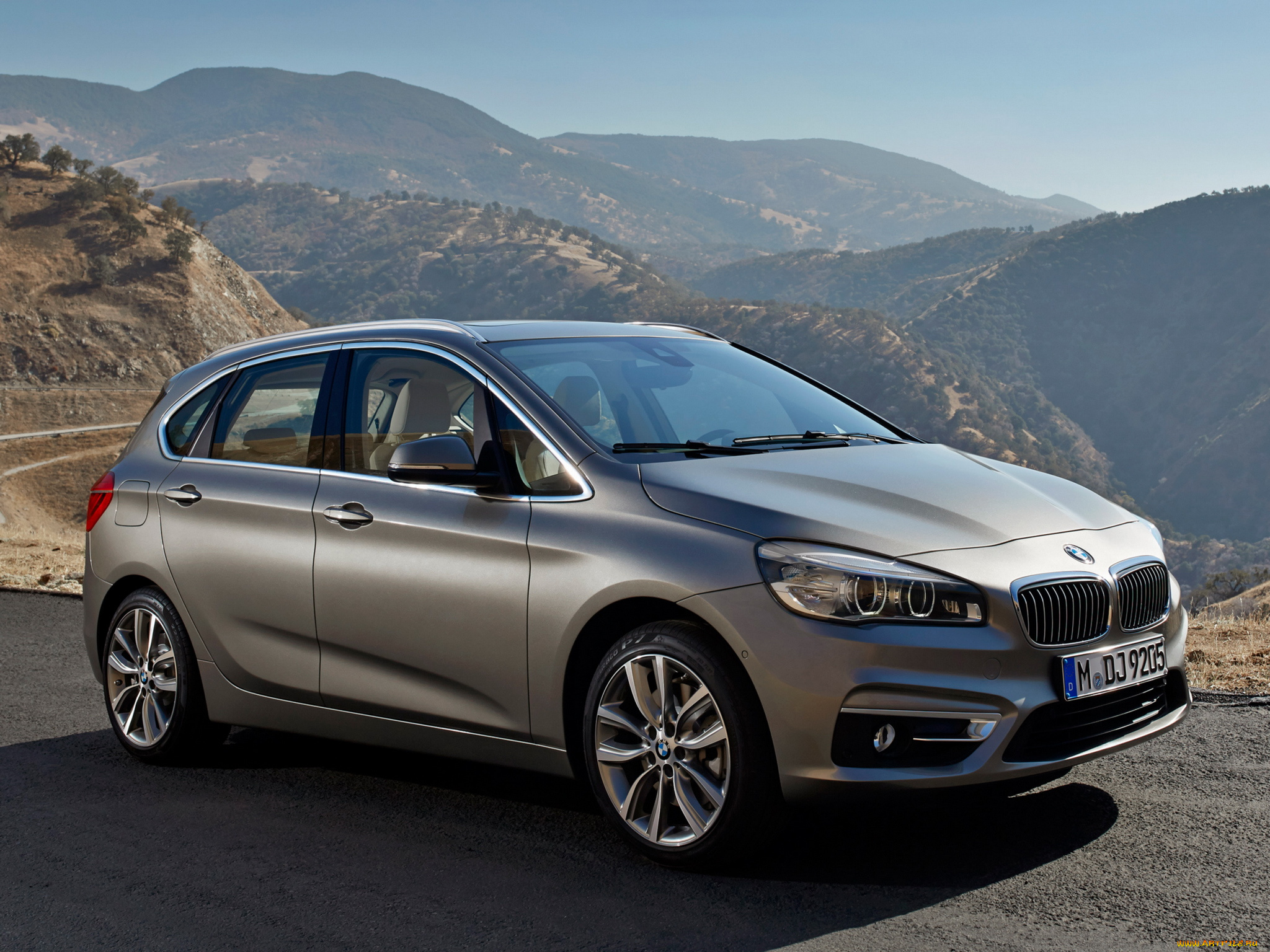 автомобили, bmw, 225i, 2014г, active, tourer, f45