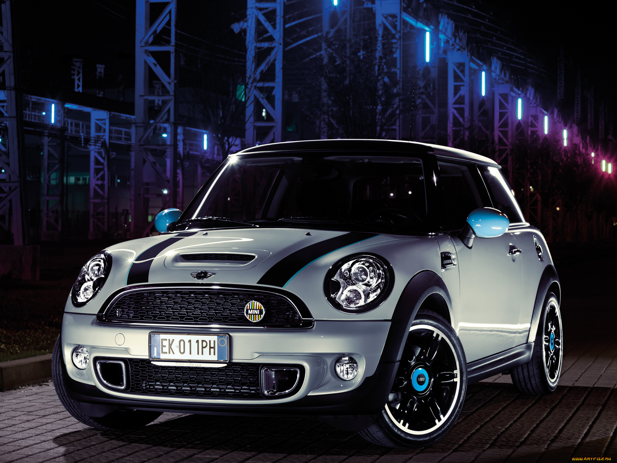 автомобили, mini, cooper, ray, line, r56, 2012