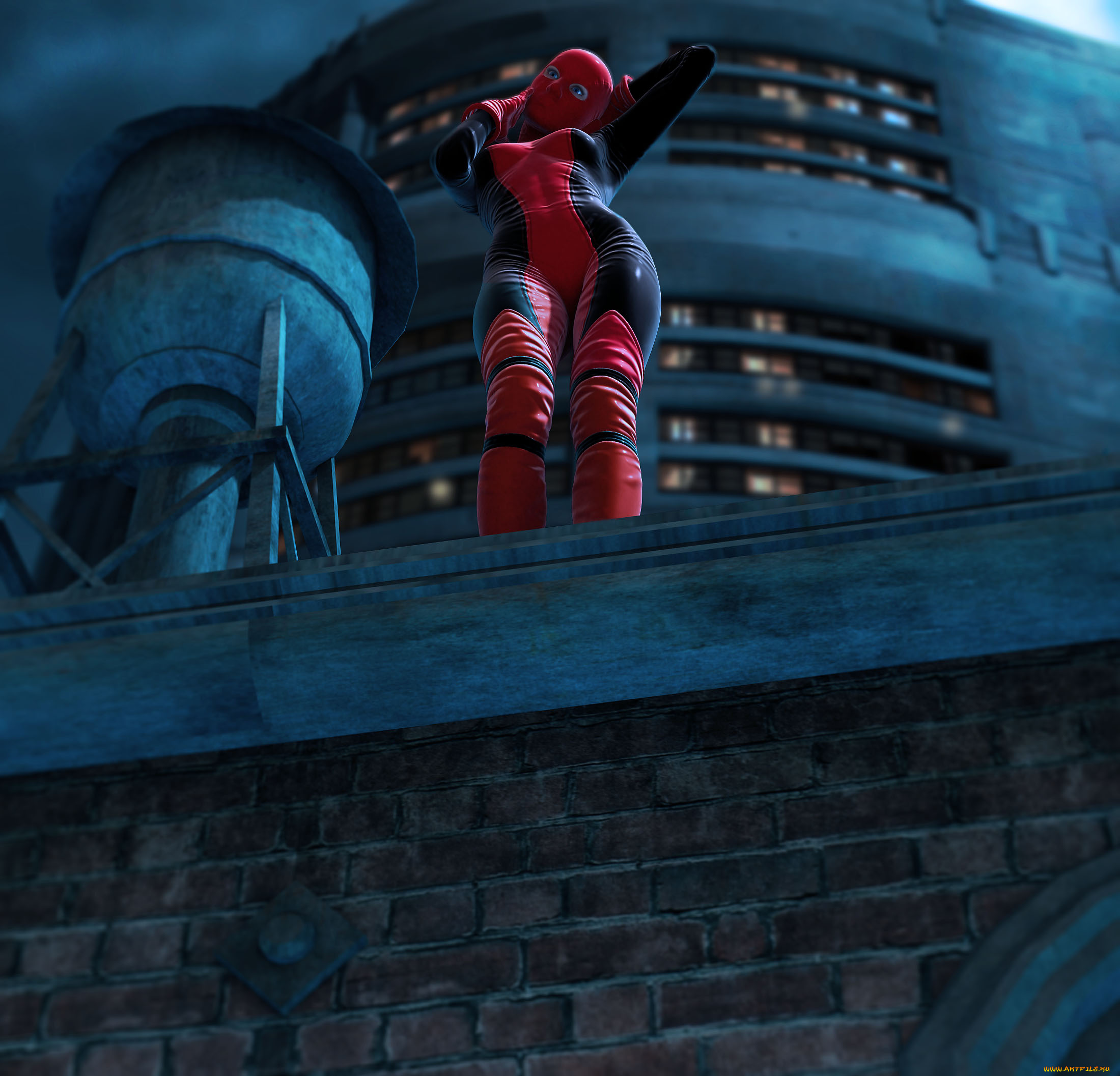 3д, графика, fantasy, , фантазия, супермен