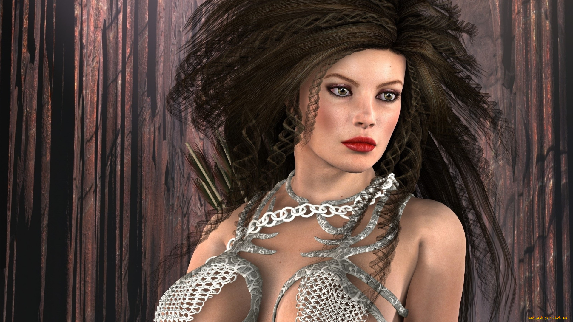 3д, графика, люди, , people, фон, взгляд, девушка