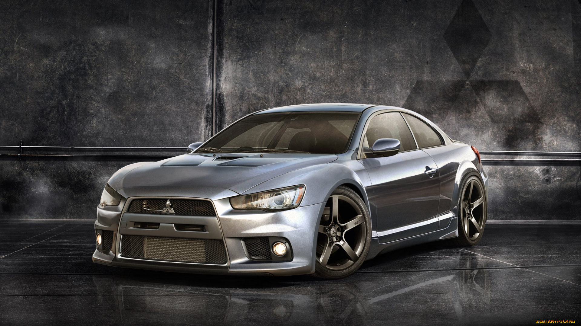 mitsubishi, автомобили, виртуальный, тюнинг, xtase, тюнинг