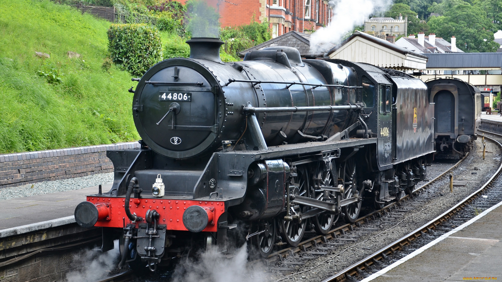 техника, паровозы, дорога, паровоз, железная