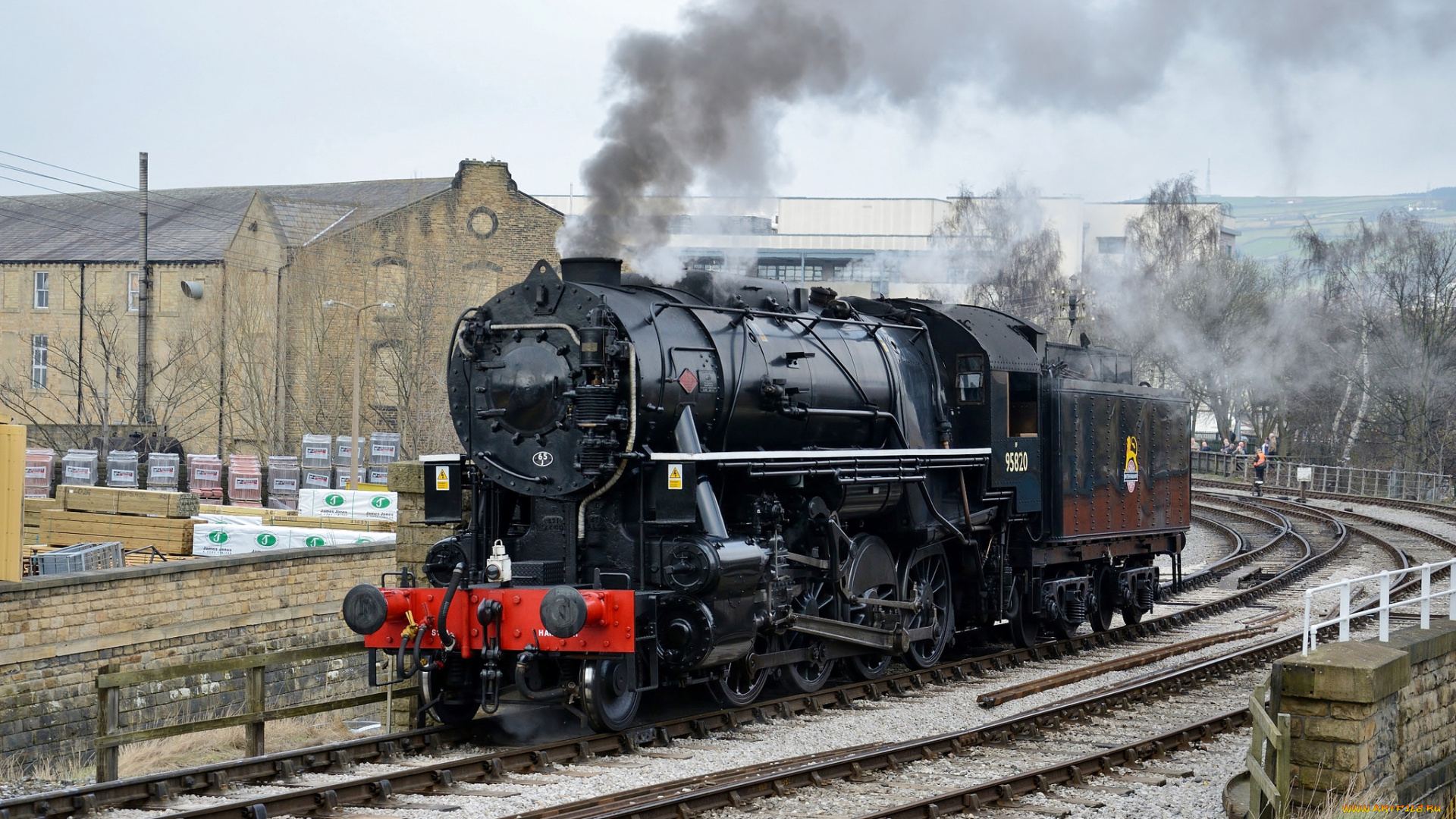 техника, паровозы, дорога, железная, паровоз