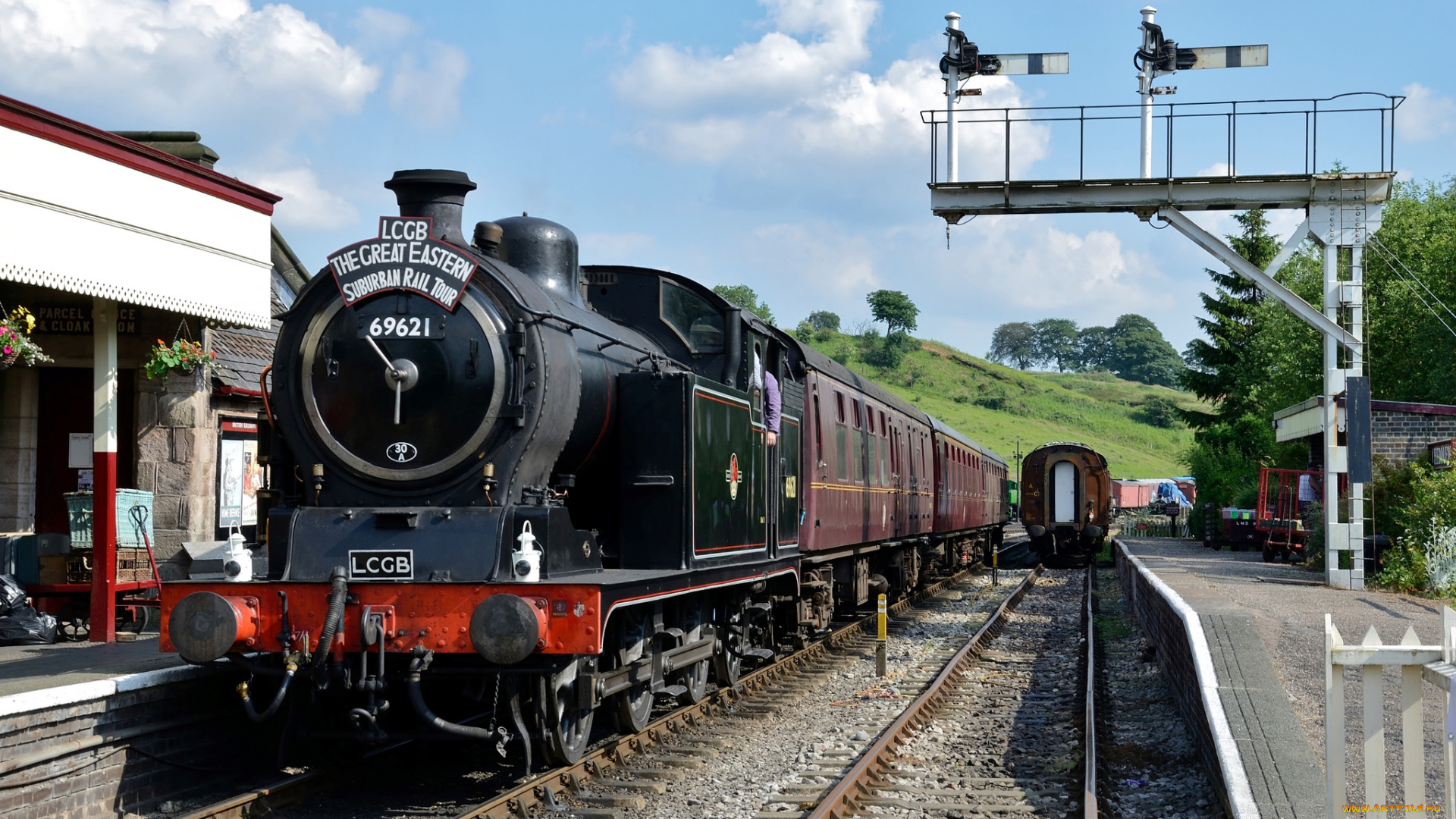 техника, паровозы, паровоз, дорога, железная