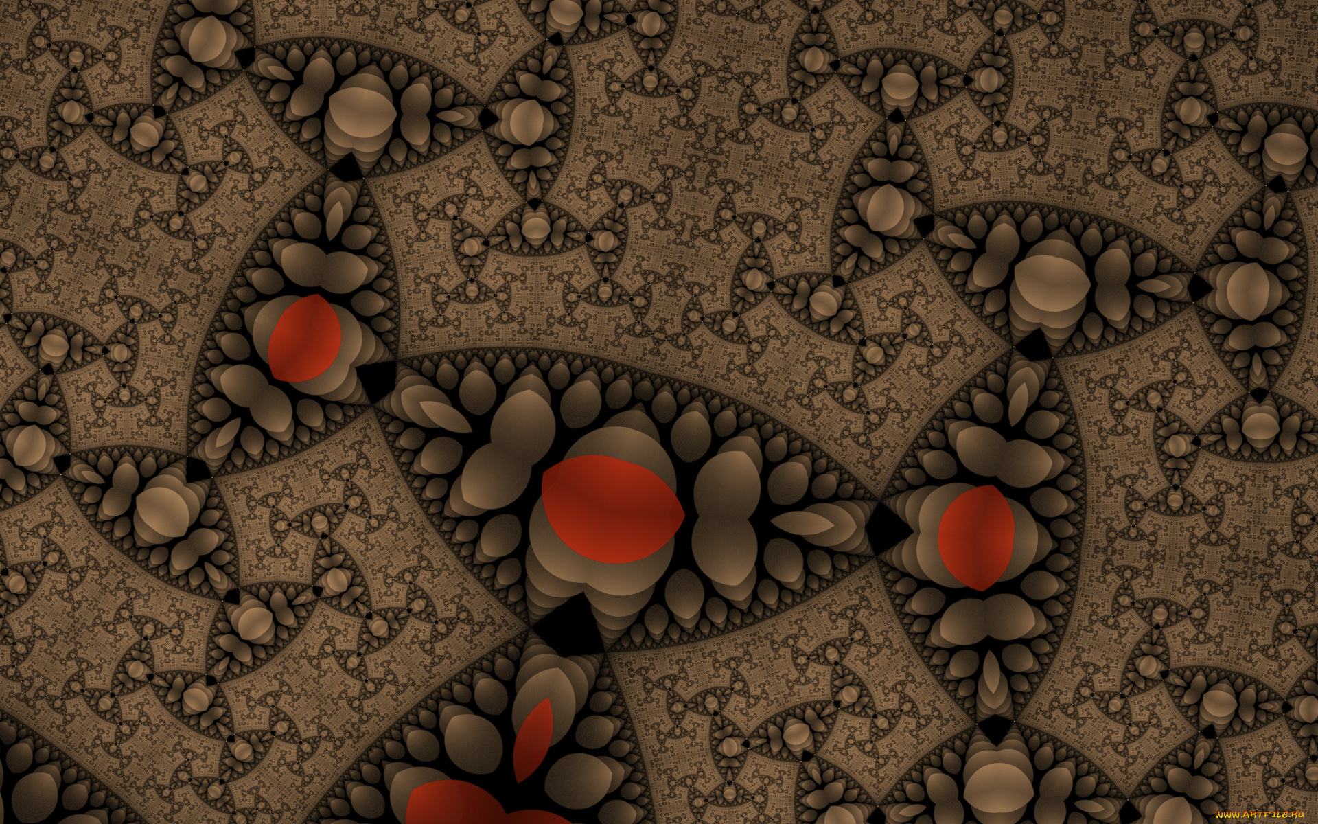 3д, графика, фракталы, , fractal, цвета, фон, узор