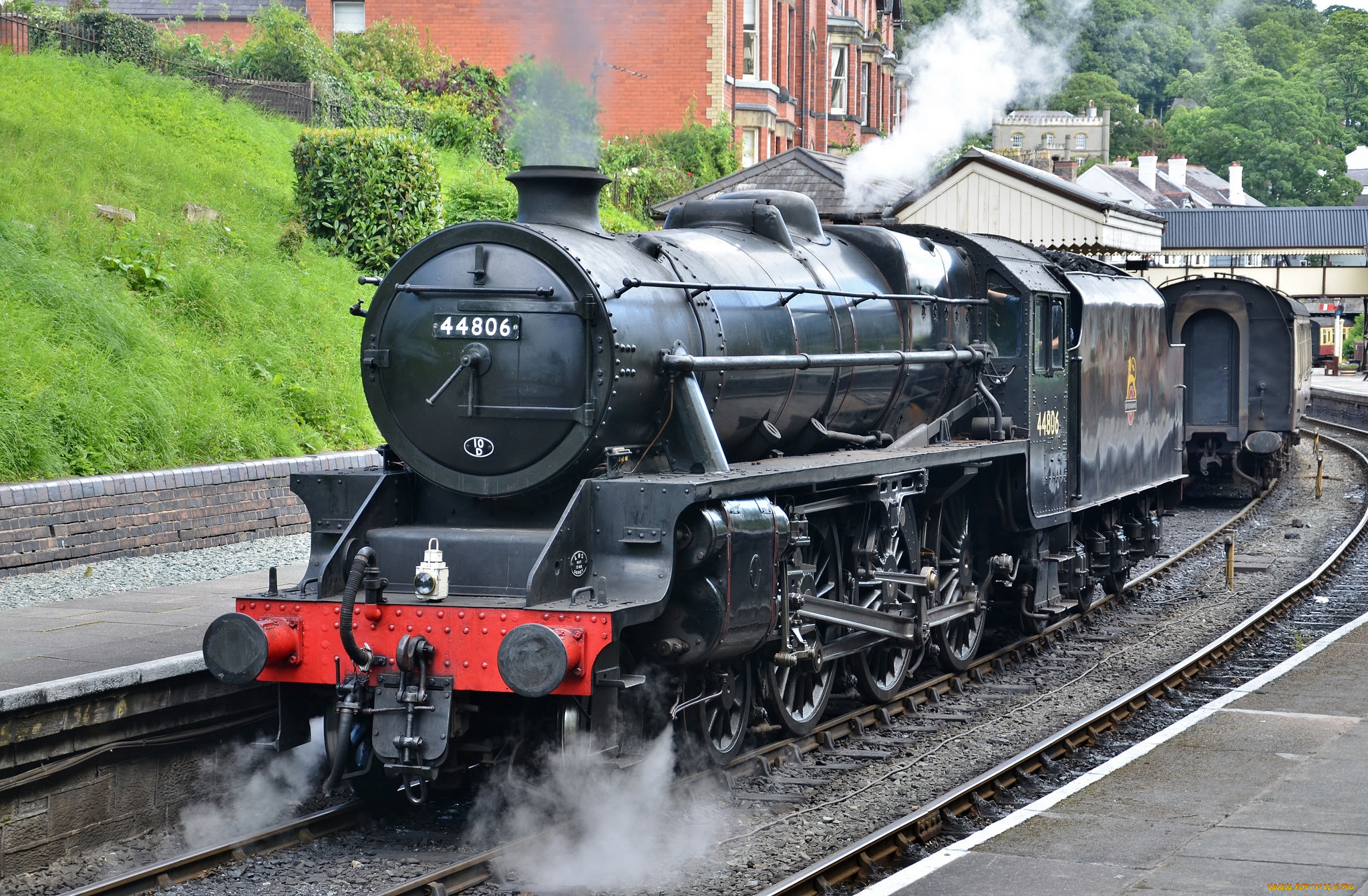 техника, паровозы, дорога, паровоз, железная