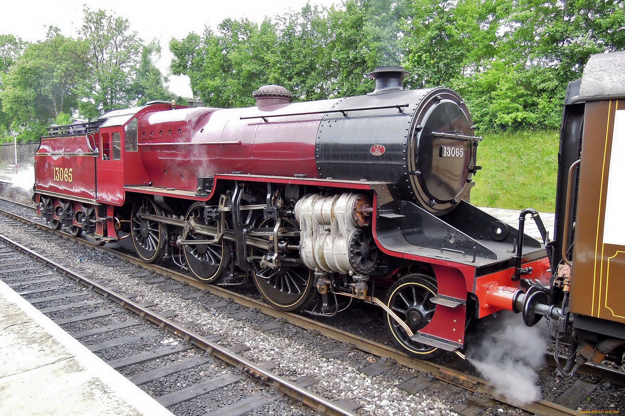 техника, паровозы, дорога, железная, паровоз