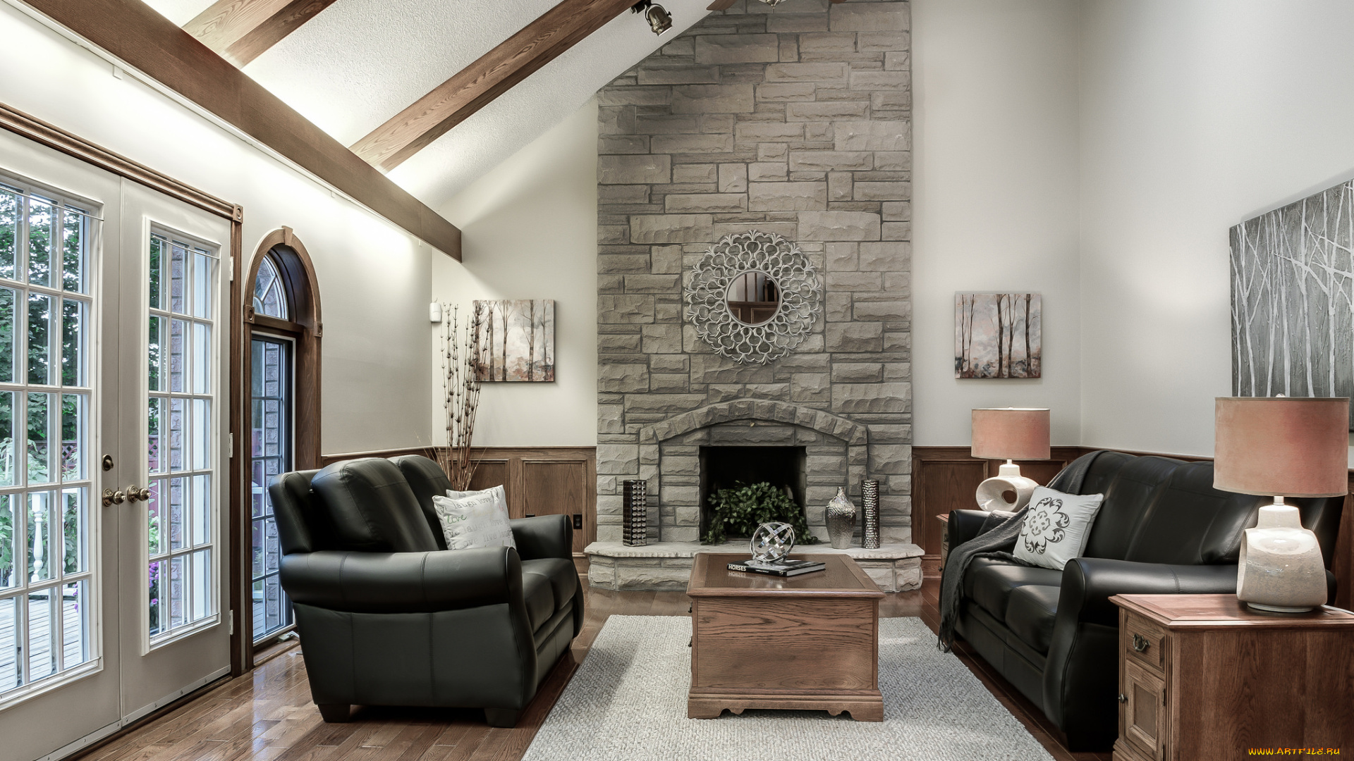 интерьер, гостиная, комната, мебель