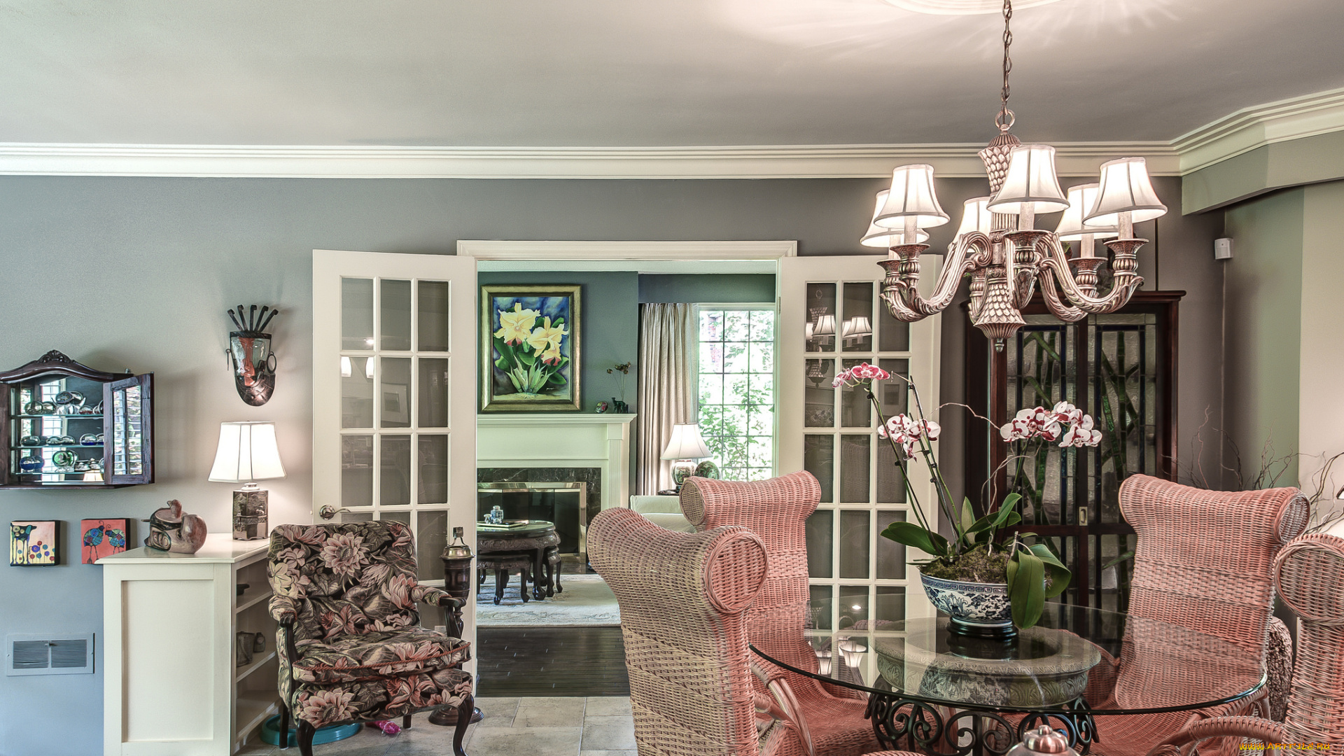 интерьер, гостиная, комната, мебель