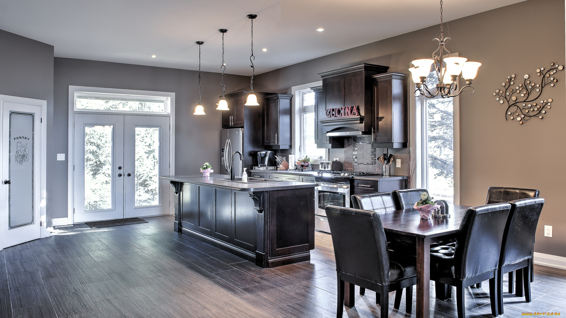 интерьер, гостиная, комната, мебель