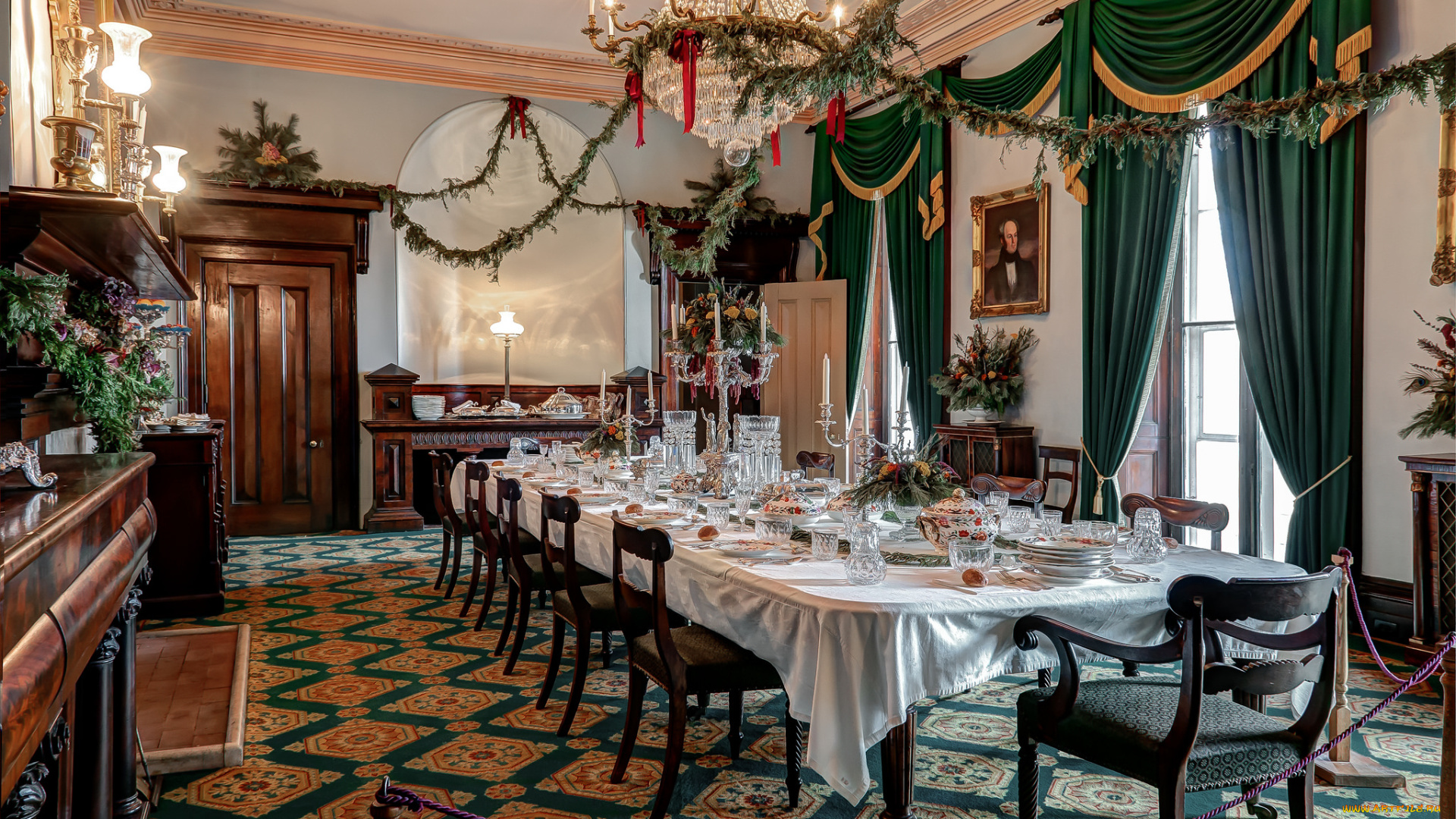 интерьер, столовая, мебель, комната