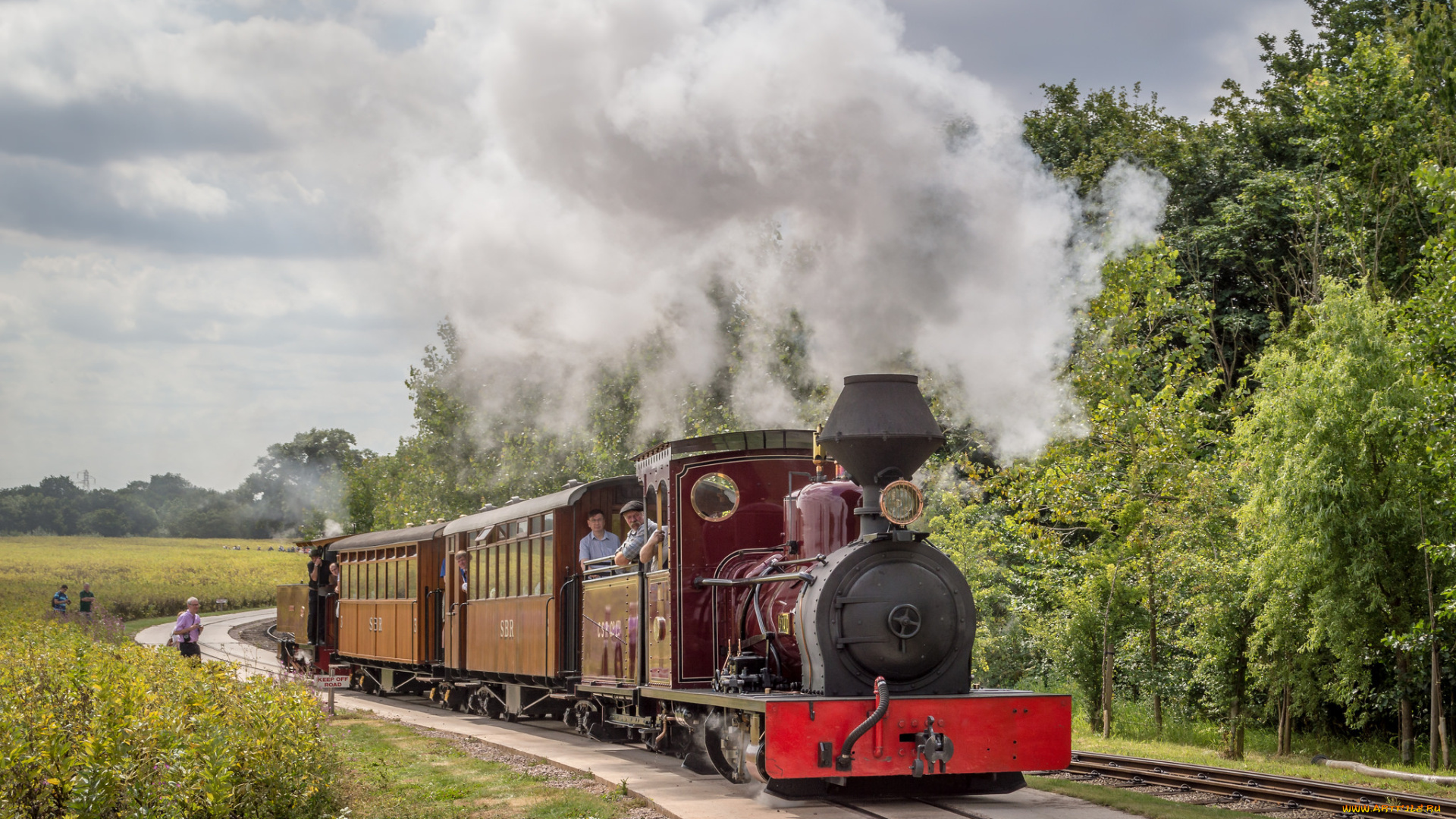 техника, паровозы, паровоз, рельсы
