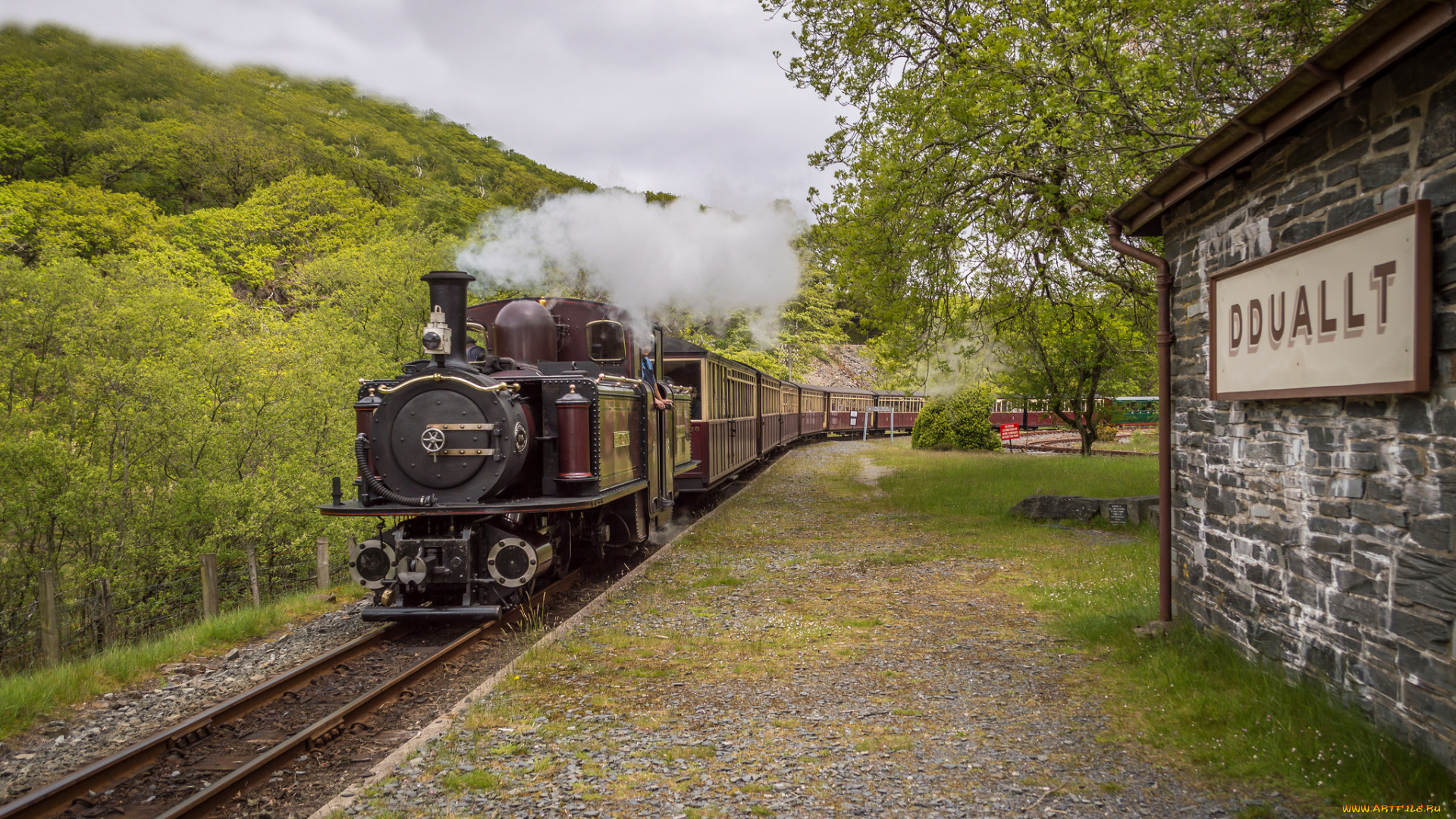 техника, паровозы, паровоз, рельсы