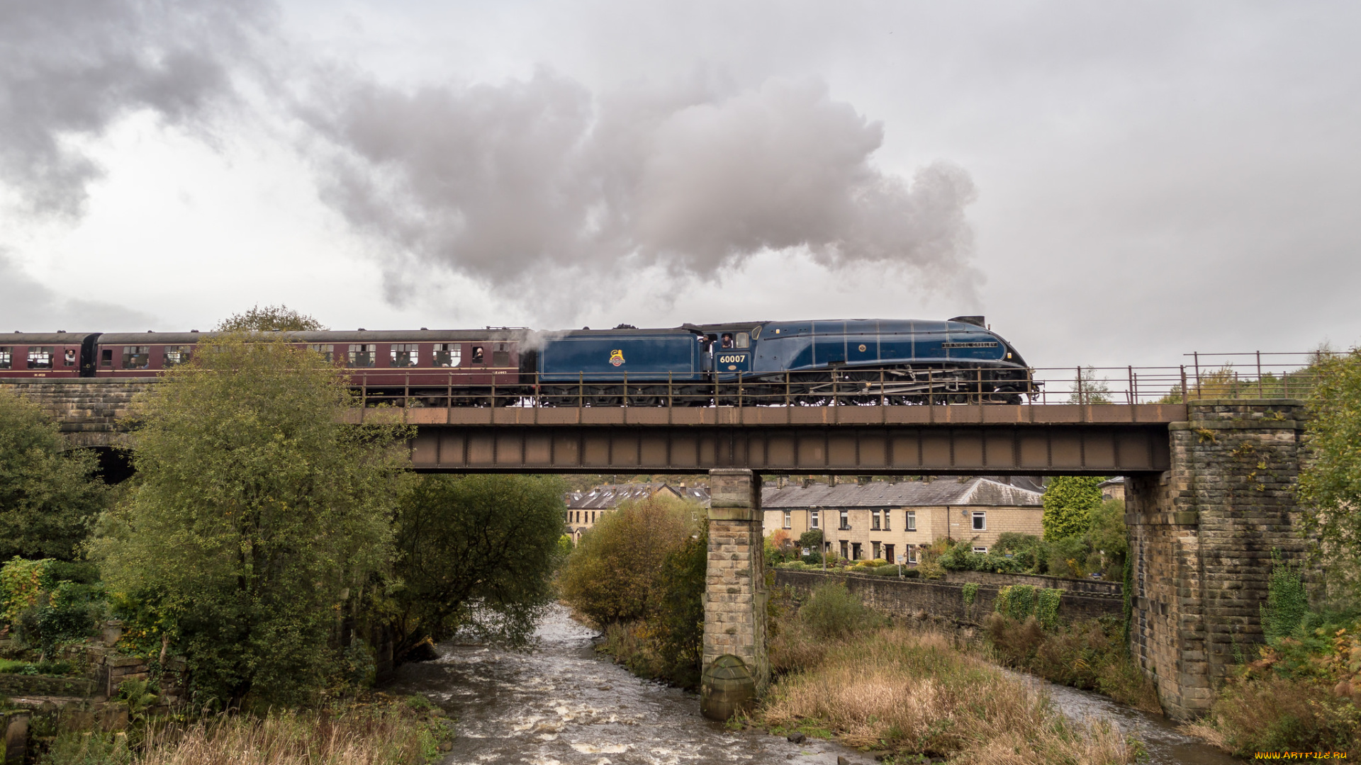 техника, паровозы, рельсы, паровоз
