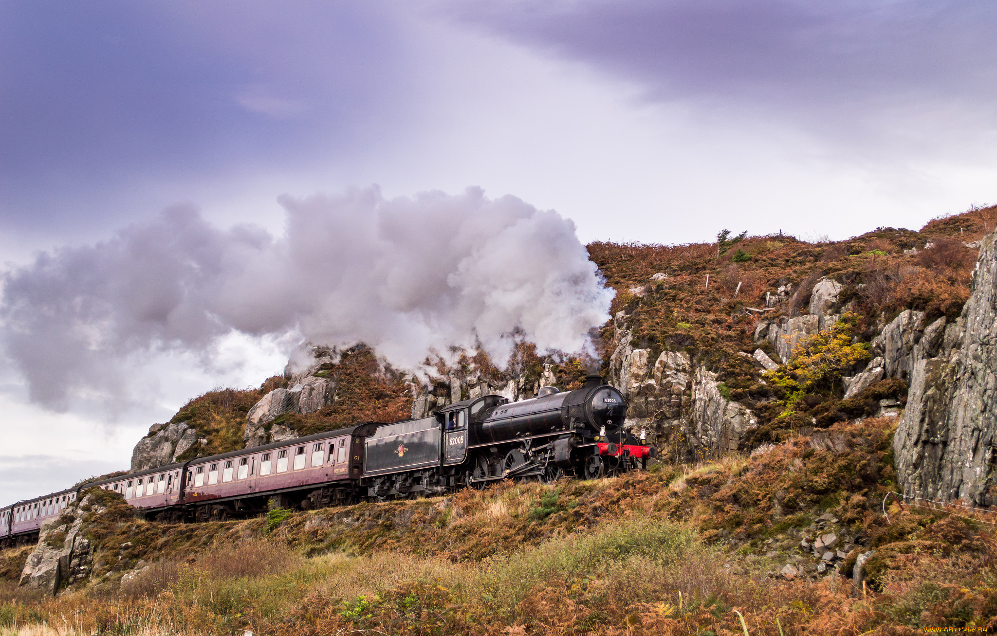 техника, паровозы, паровоз, рельсы