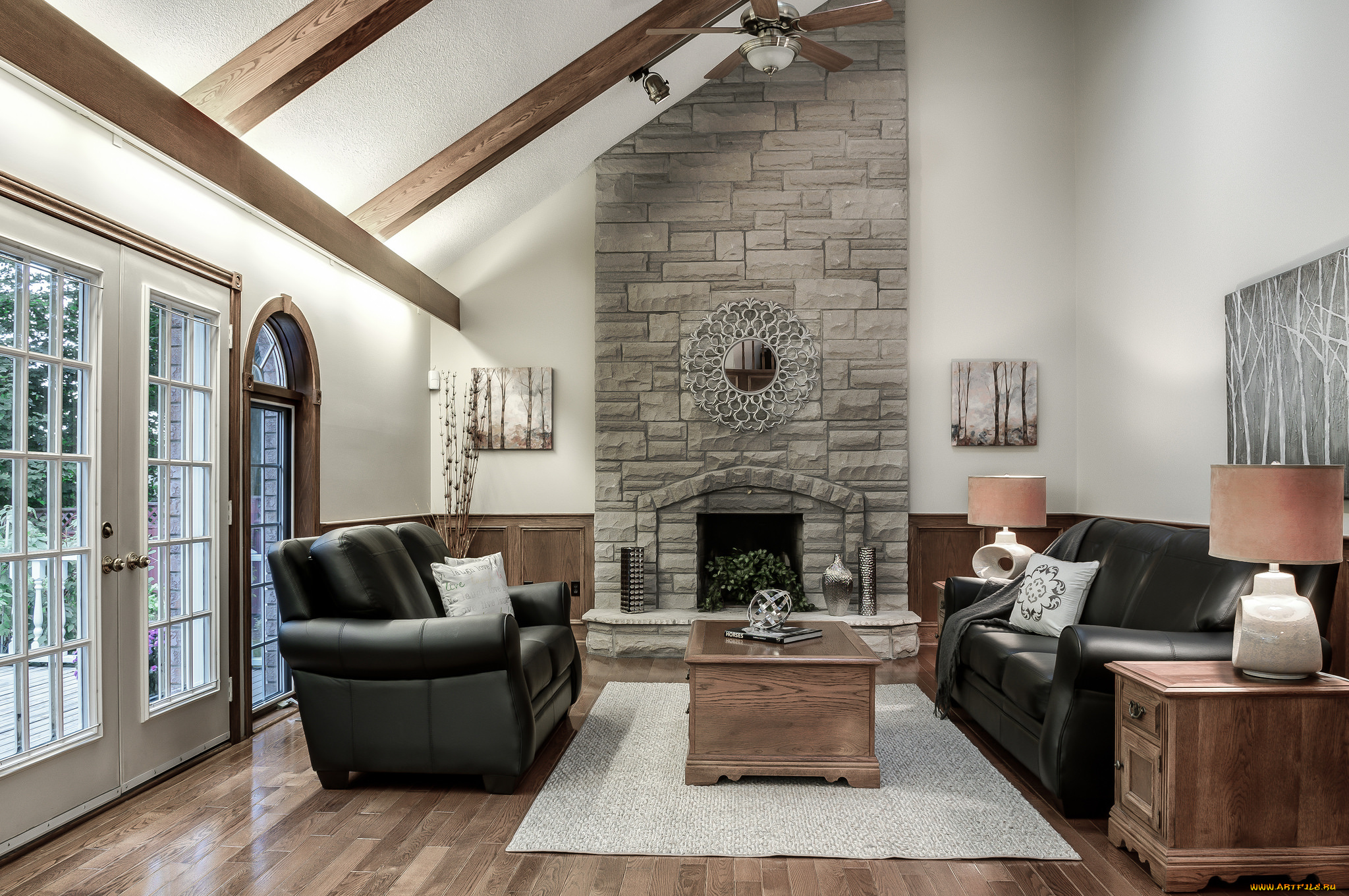 интерьер, гостиная, комната, мебель