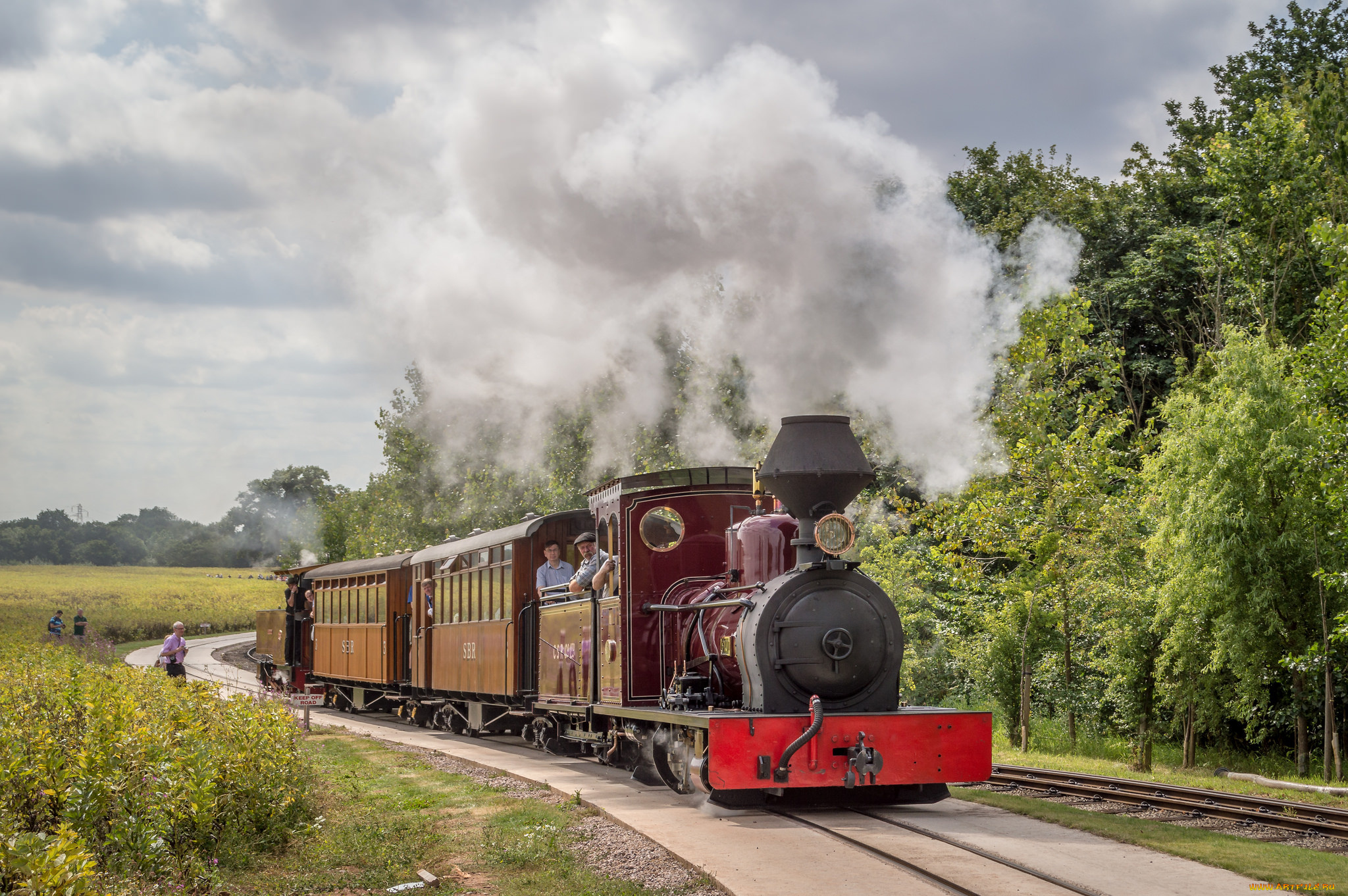 техника, паровозы, паровоз, рельсы