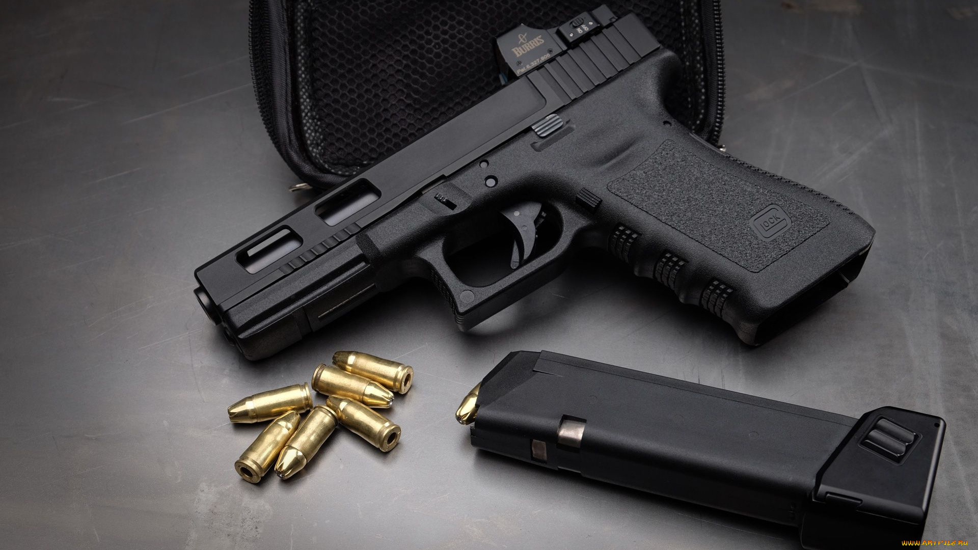 glock, 17, оружие, пистолеты, ствол