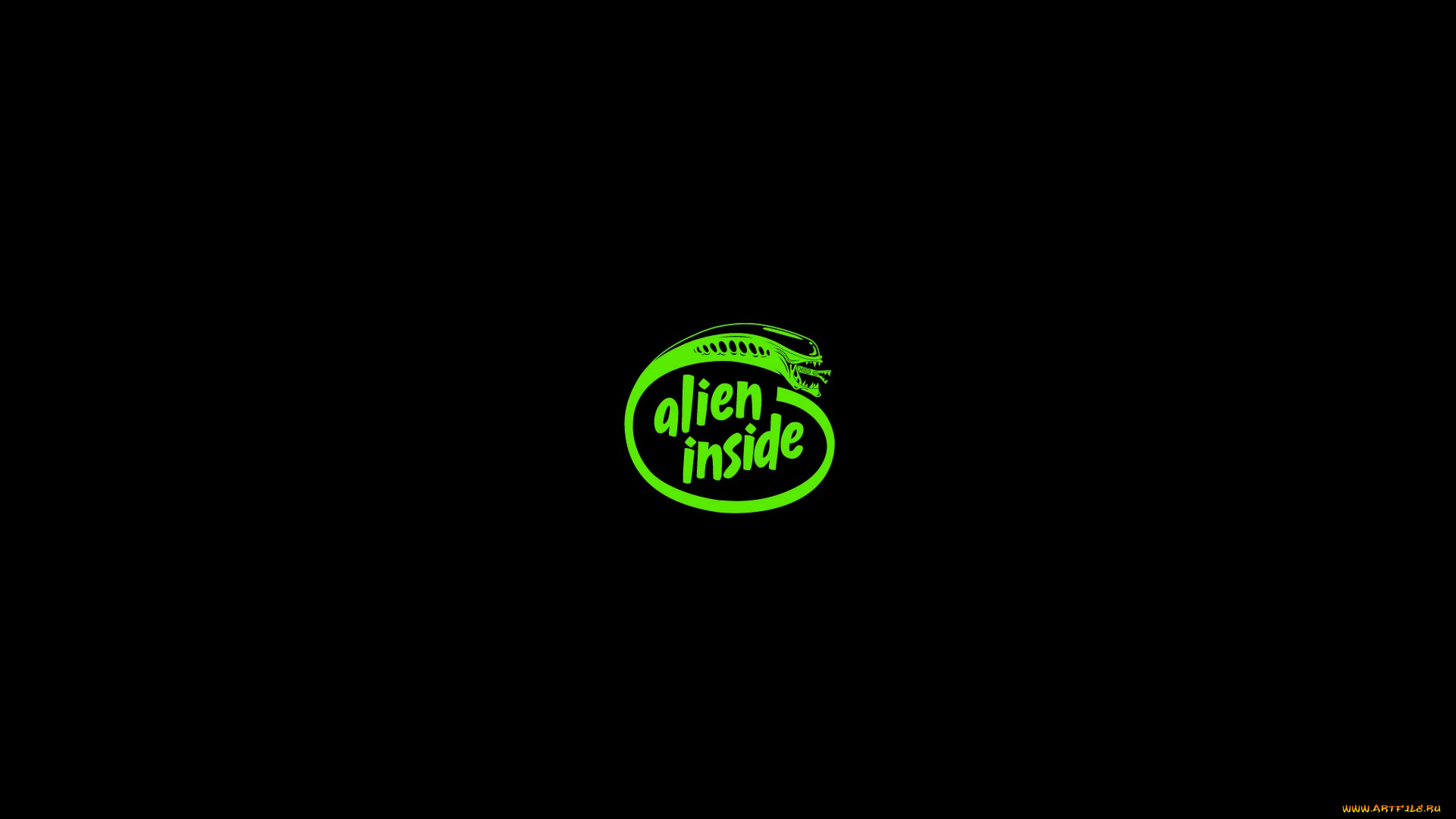 компьютеры, intel, чужой, xenomorph, alien