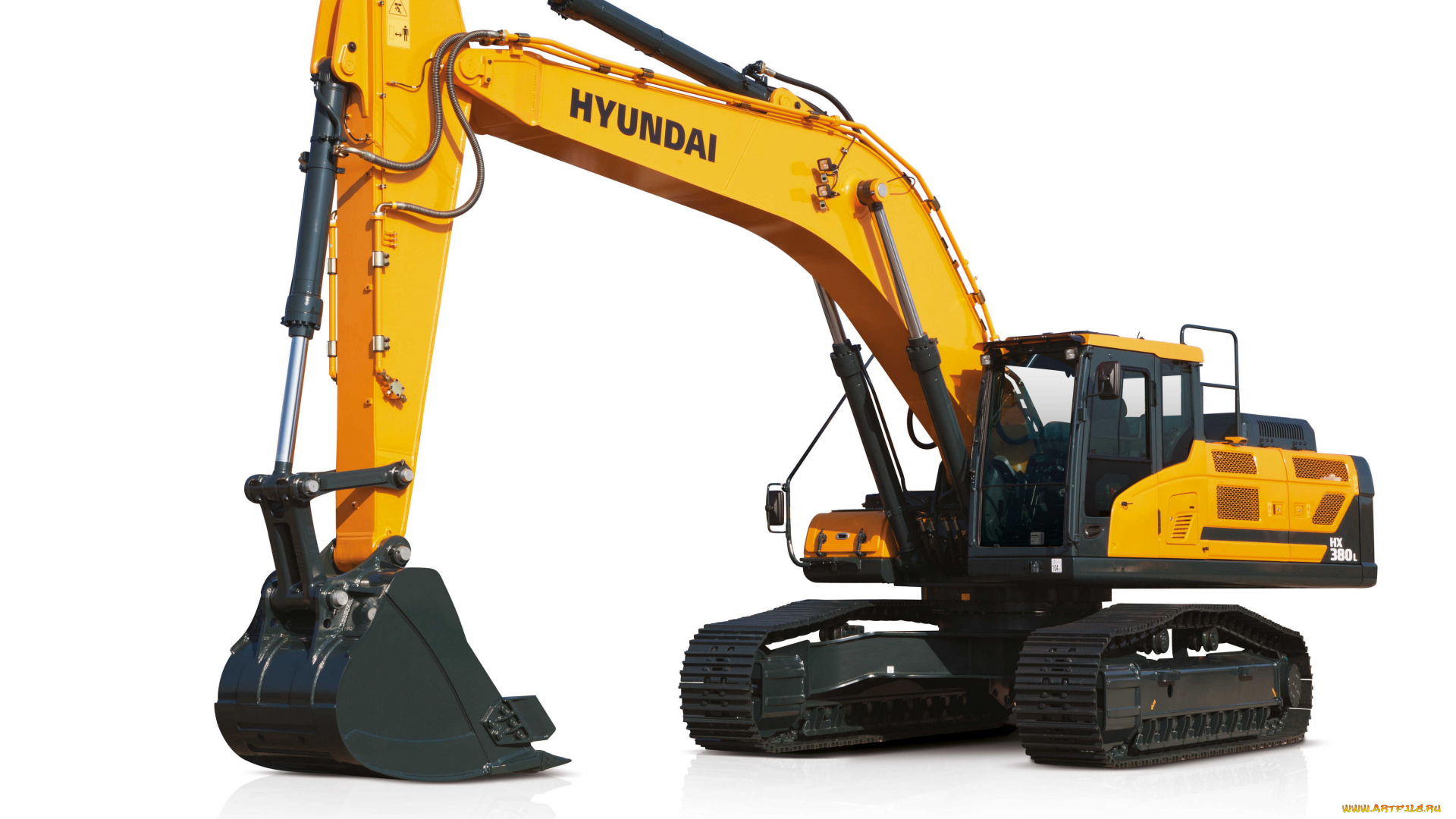 техника, экскаваторы, hyundai