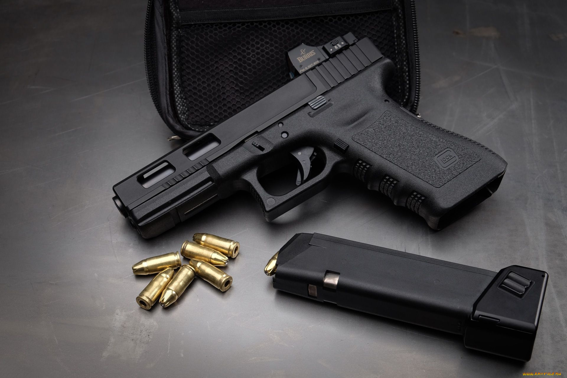 glock, 17, оружие, пистолеты, ствол