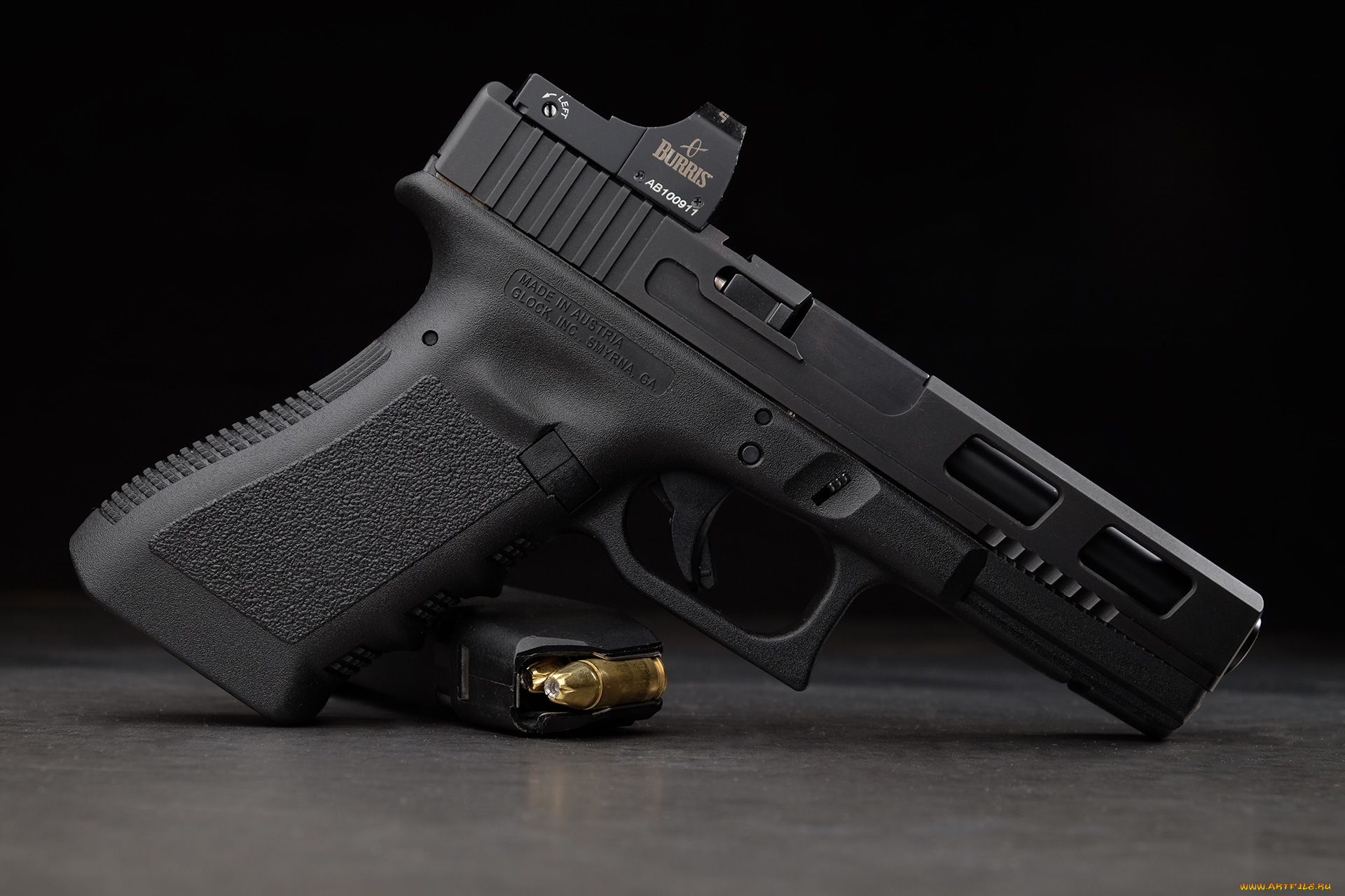 glock, 17, оружие, пистолеты, ствол