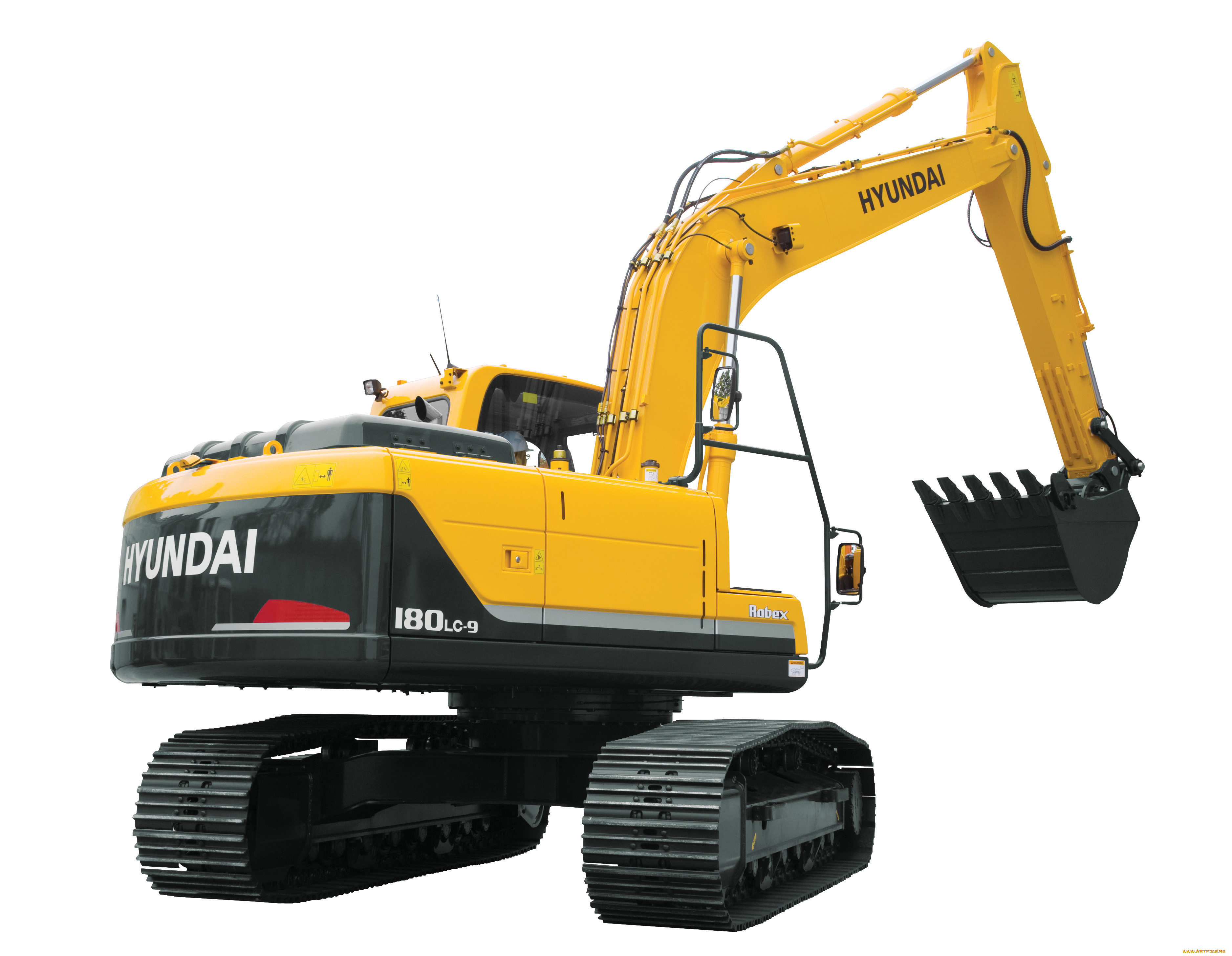 техника, экскаваторы, hyundai