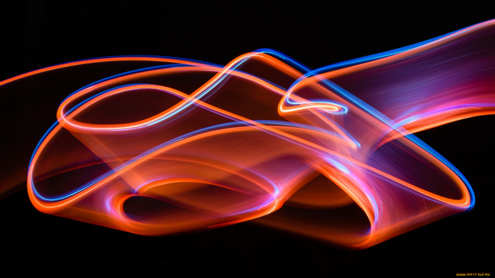 3д, графика, абстракция, , abstract, яркость, полосы, узор, абстракция, темный, фон