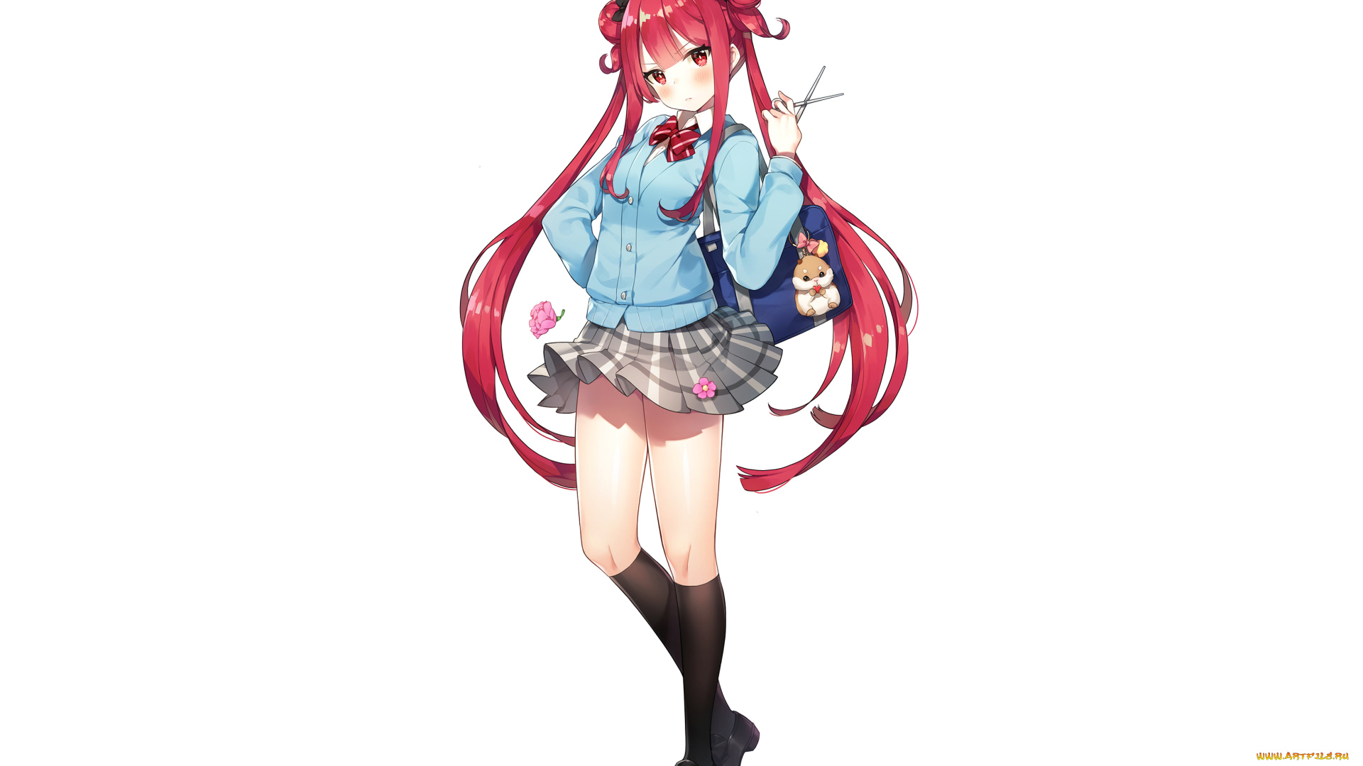 аниме, unknown, , другое, , фон, взгляд, девушка