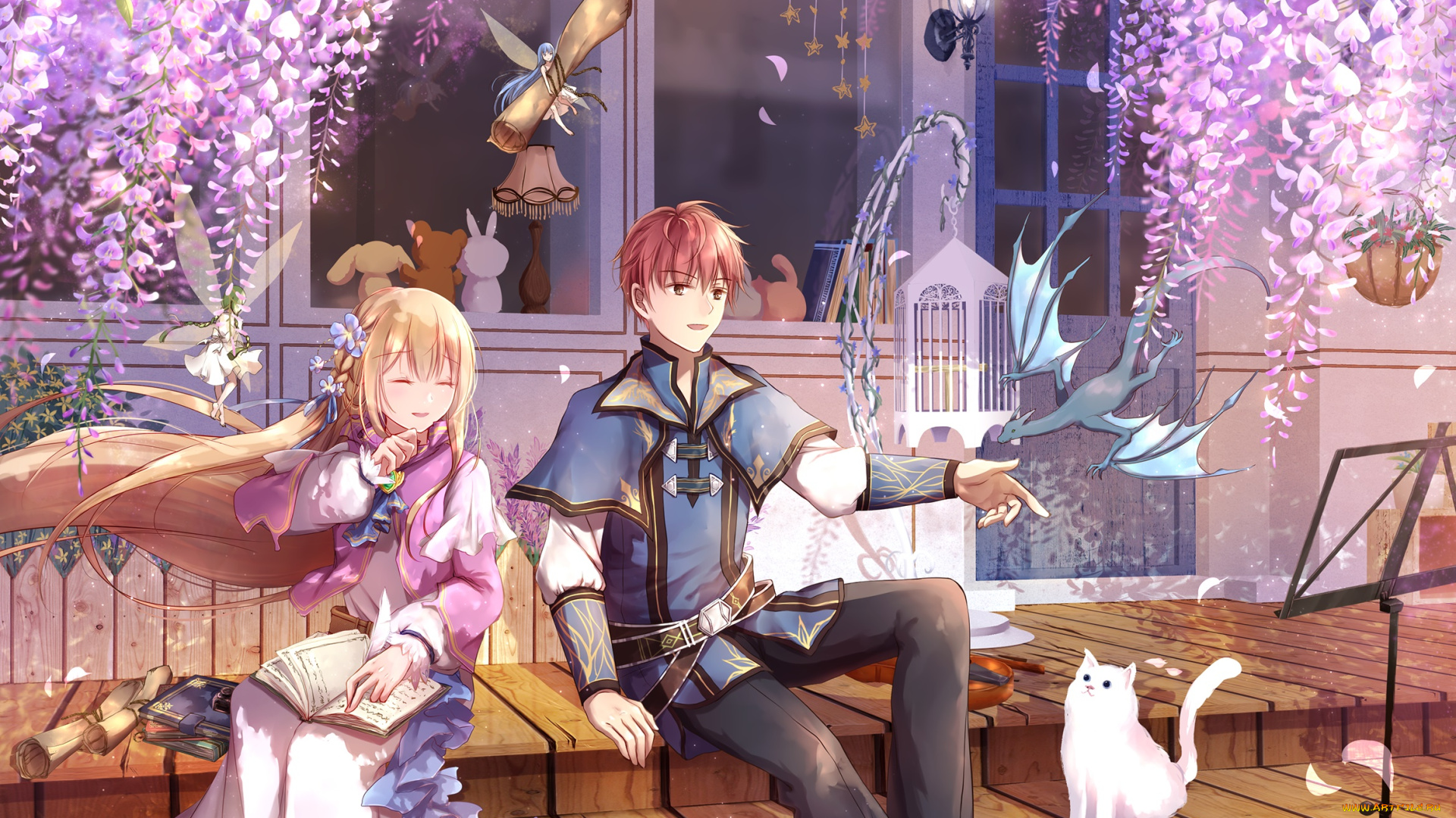 аниме, unknown, , другое, , фон, взгляд, девушка